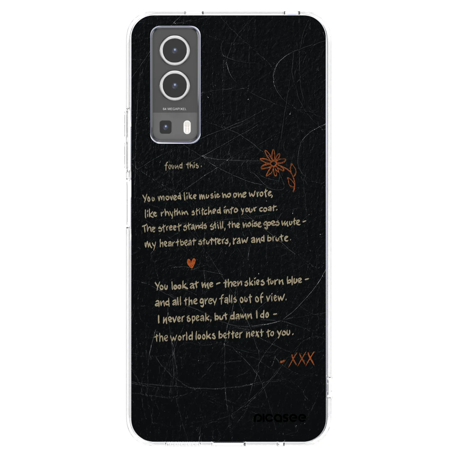 Picasee husă transparentă din silicon pentru Vivo Y72 5G - POET