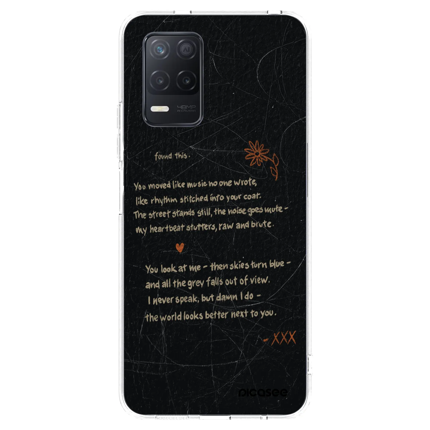 Picasee husă transparentă din silicon pentru Realme 8 5G - POET