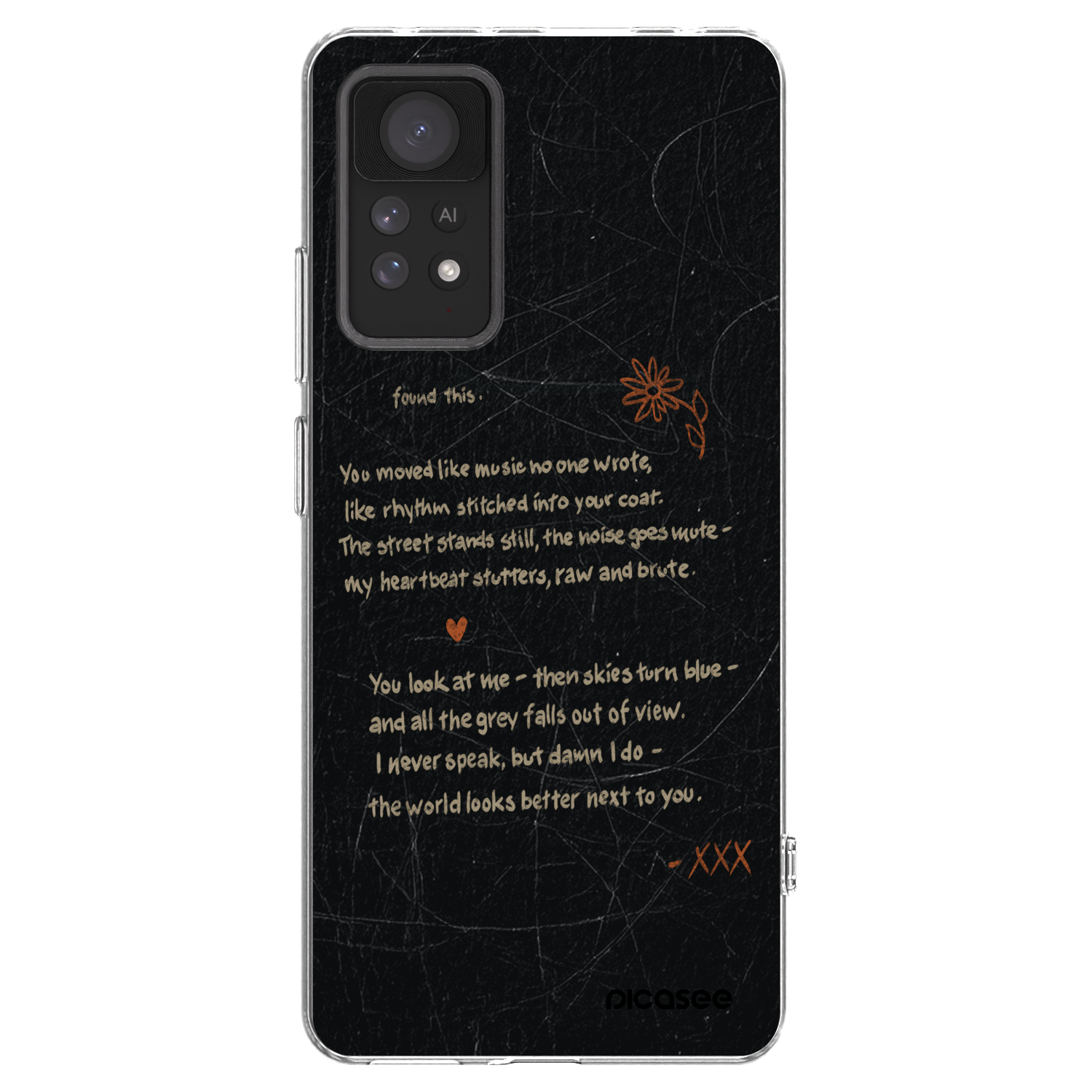 Picasee husă transparentă din silicon pentru Xiaomi Redmi Note 11 Pro - POET