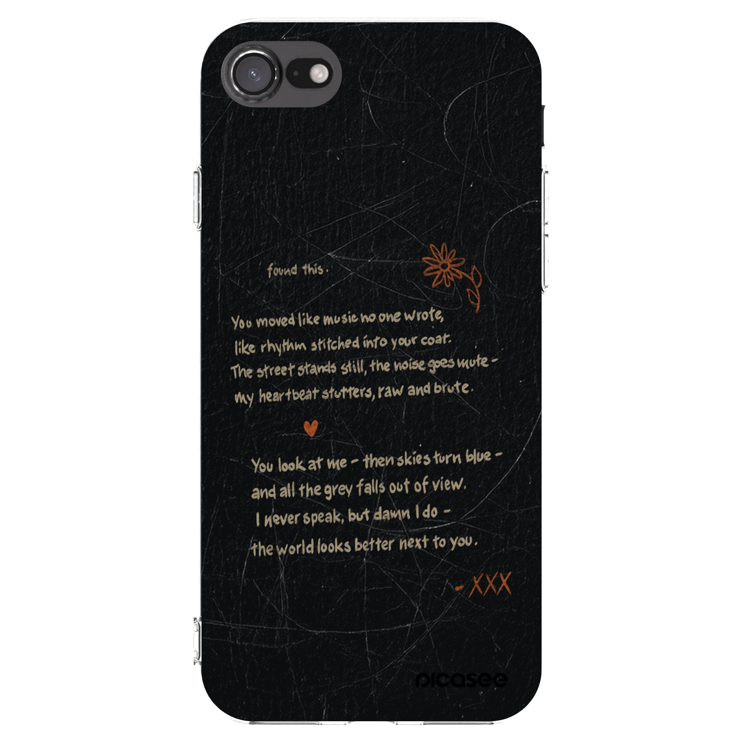 Picasee husă transparentă din silicon pentru Apple iPhone SE 2022 - POET