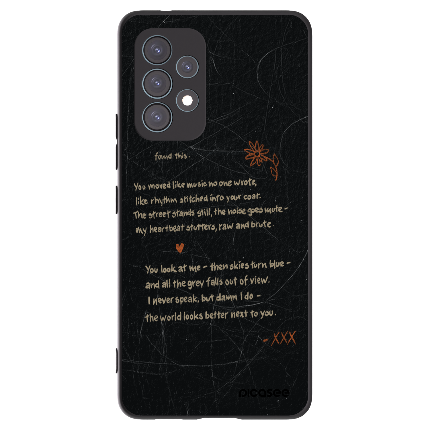 Picasee husă neagră din silicon pentru Samsung Galaxy A53 5G A536 - POET