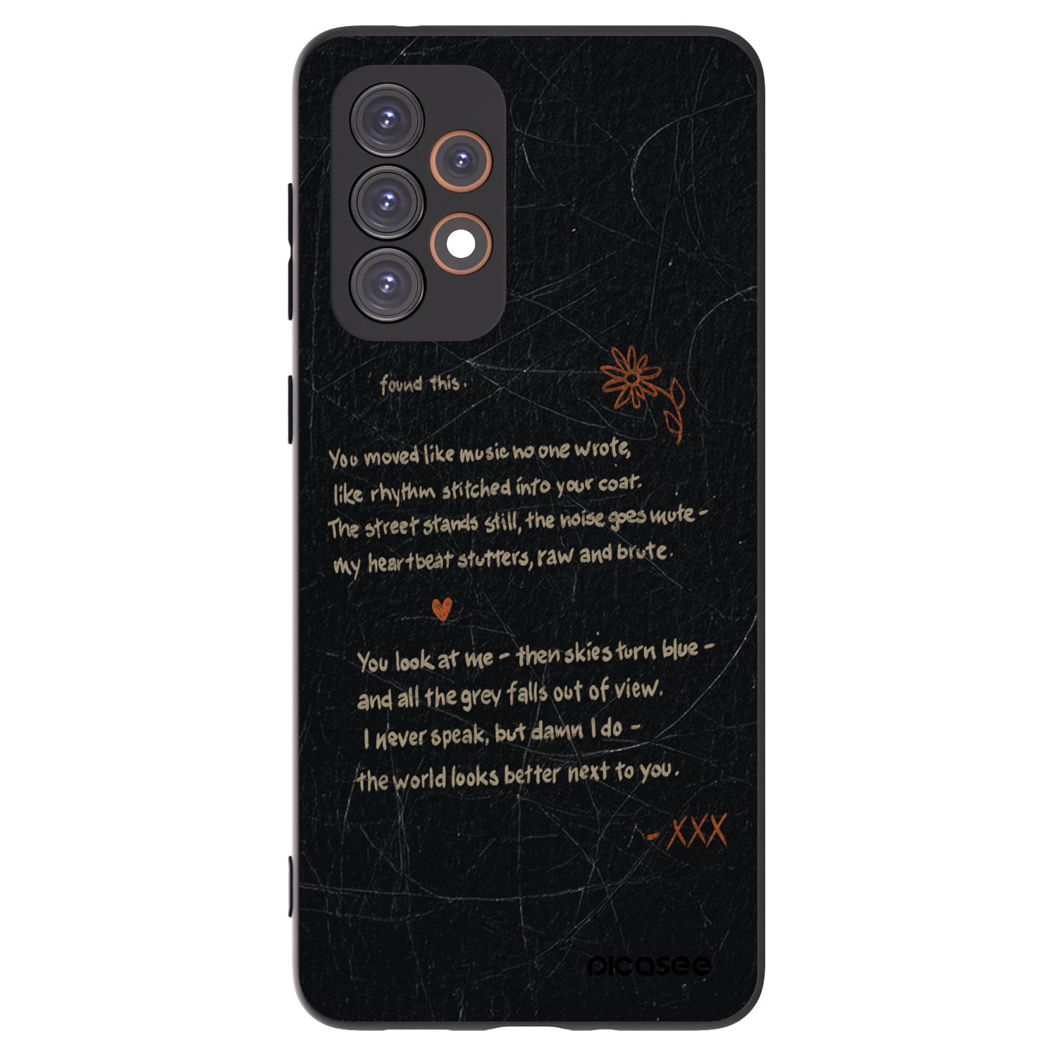 Picasee husă neagră din silicon pentru Samsung Galaxy A33 5G A336 - POET