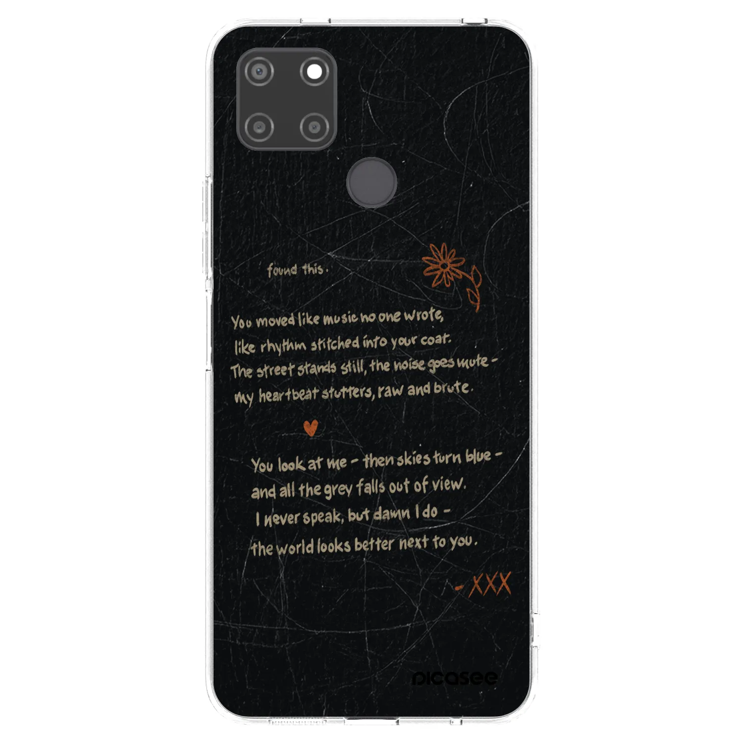 Picasee husă transparentă din silicon pentru Realme C21Y - POET