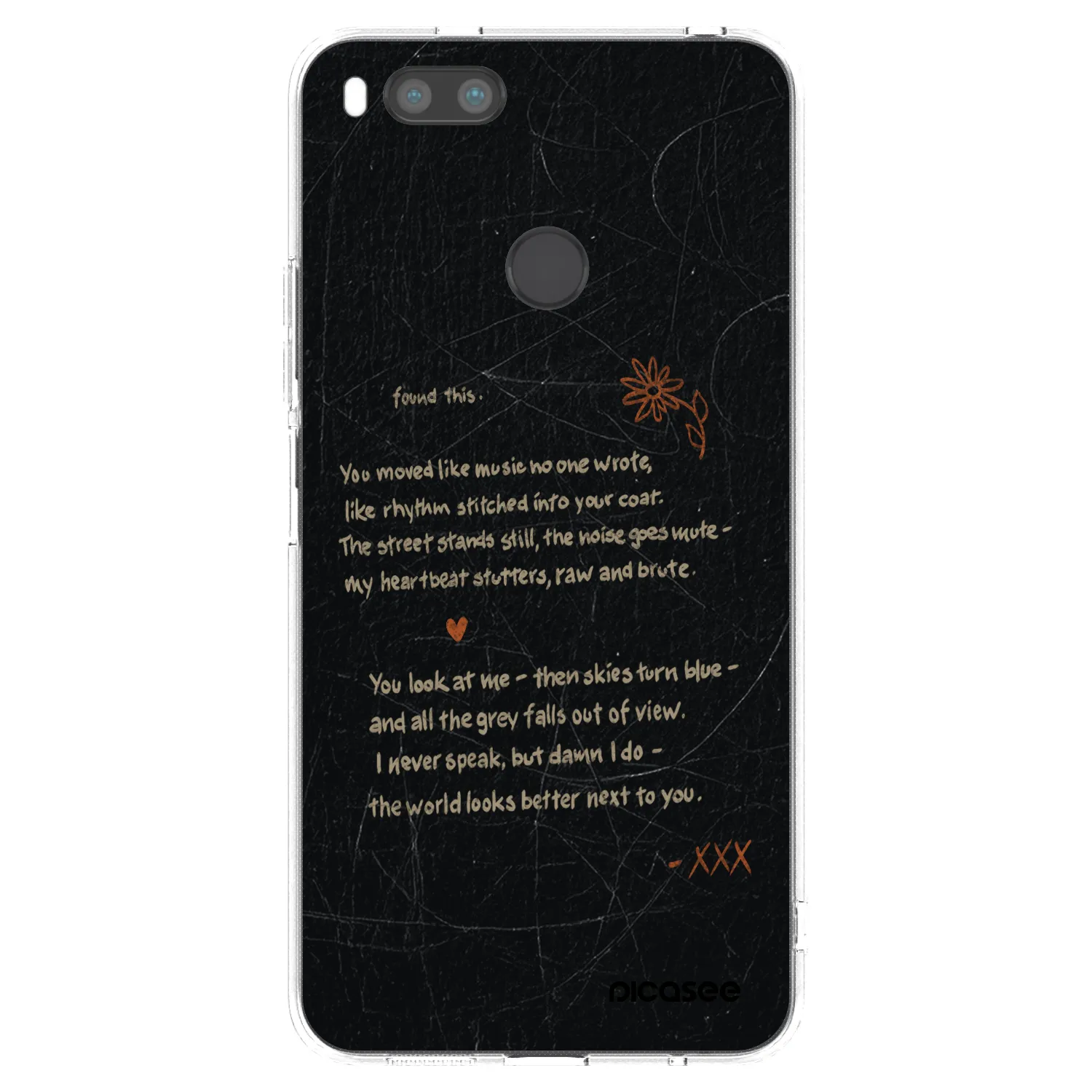 Picasee husă transparentă din silicon pentru Xiaomi Redmi A1 - POET