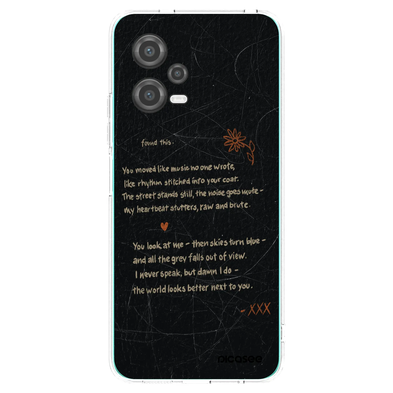 Picasee husă transparentă din silicon pentru Xiaomi Poco X5 - POET