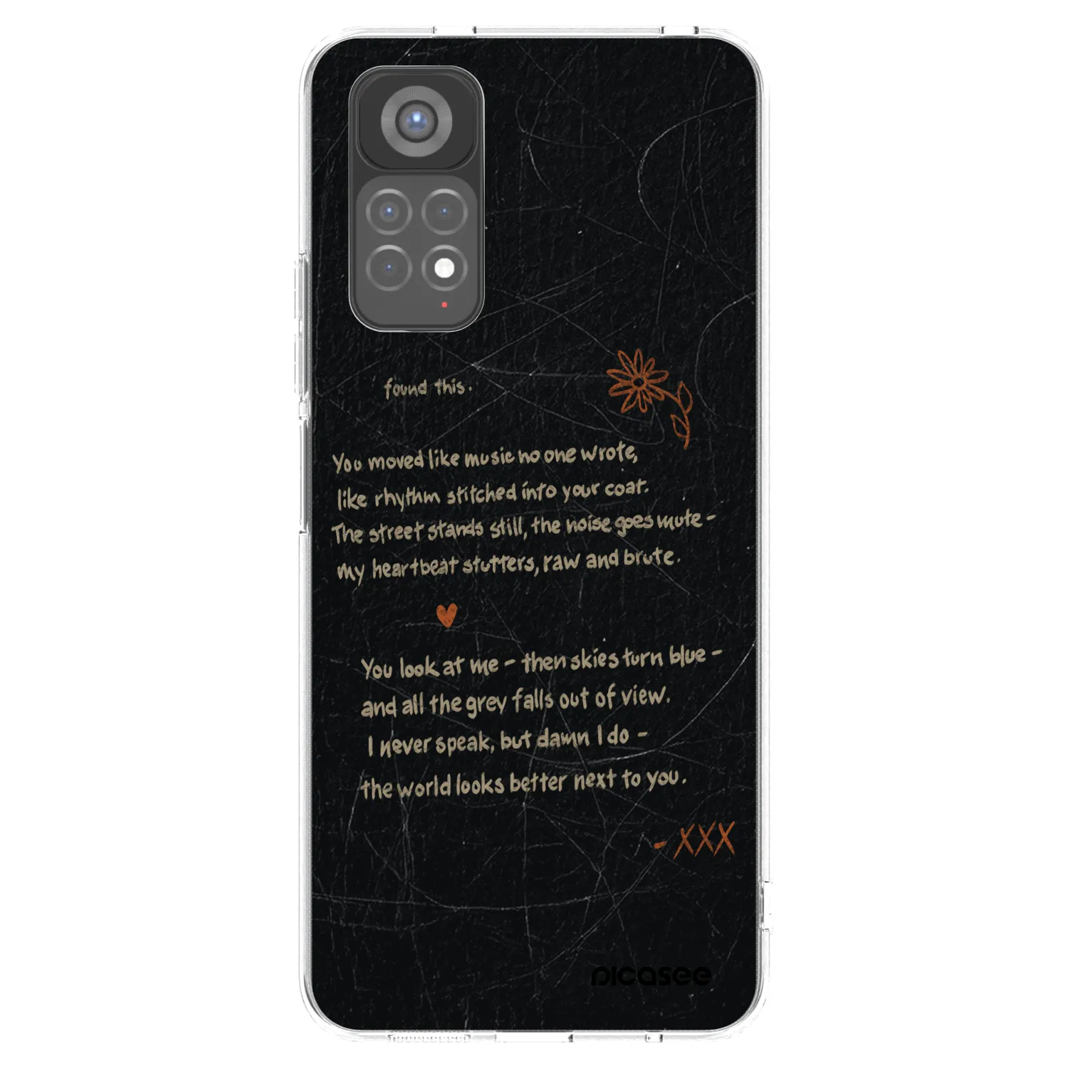 Picasee husă transparentă din silicon pentru Xiaomi Redmi Note 11S 5G - POET