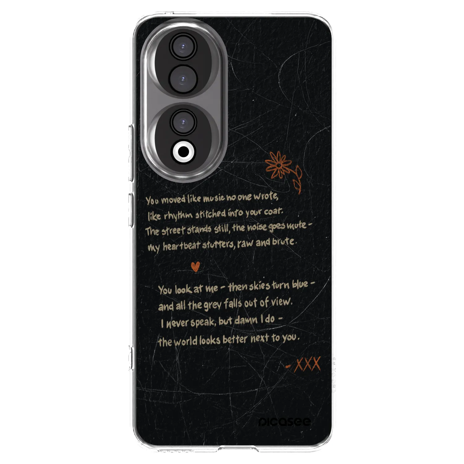 Picasee husă transparentă din silicon pentru Honor 90 5G - POET