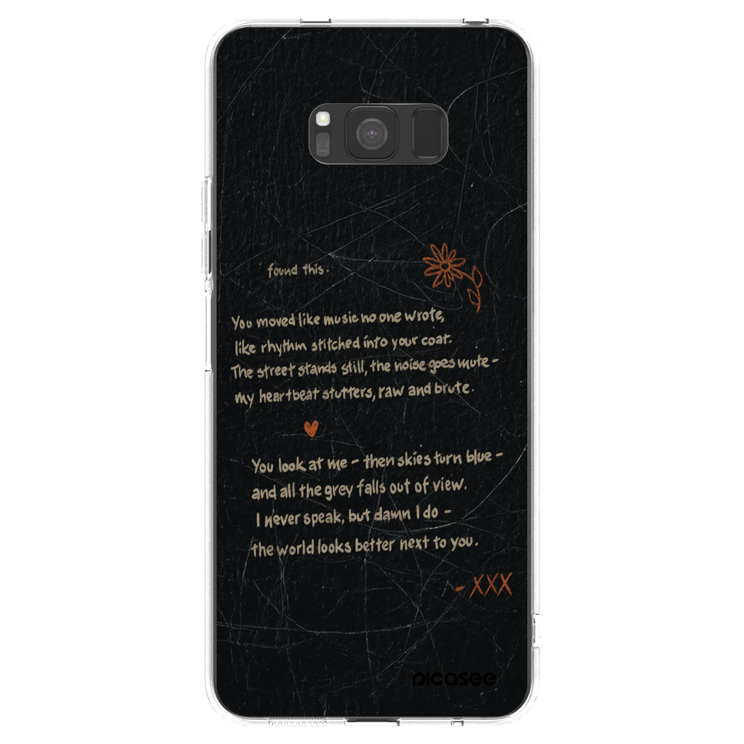 Picasee husă transparentă din silicon pentru Samsung Galaxy S8 G950F - POET
