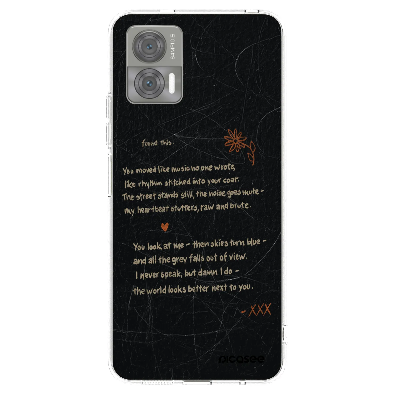 Picasee husă transparentă din silicon pentru Motorola Edge 30 Neo - POET