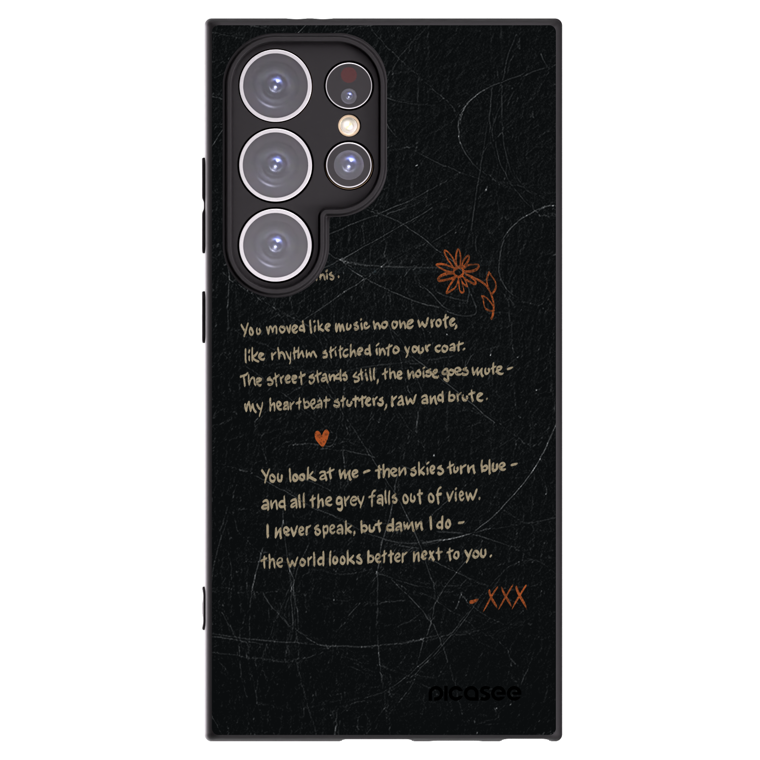 Picasee husă neagră din silicon pentru Samsung Galaxy S24 Ultra S928B 5G - POET