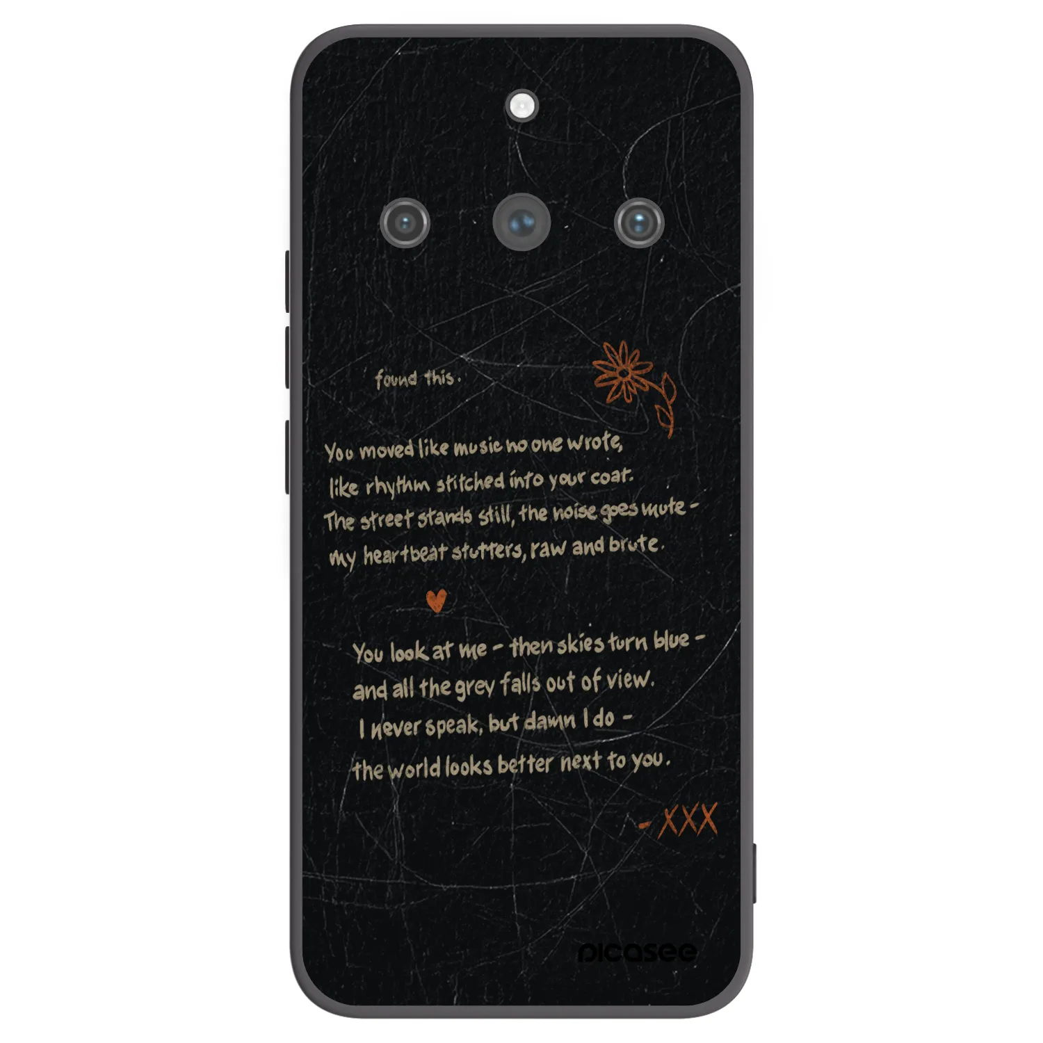 Picasee husă neagră din silicon pentru Realme 11 Pro+ - POET