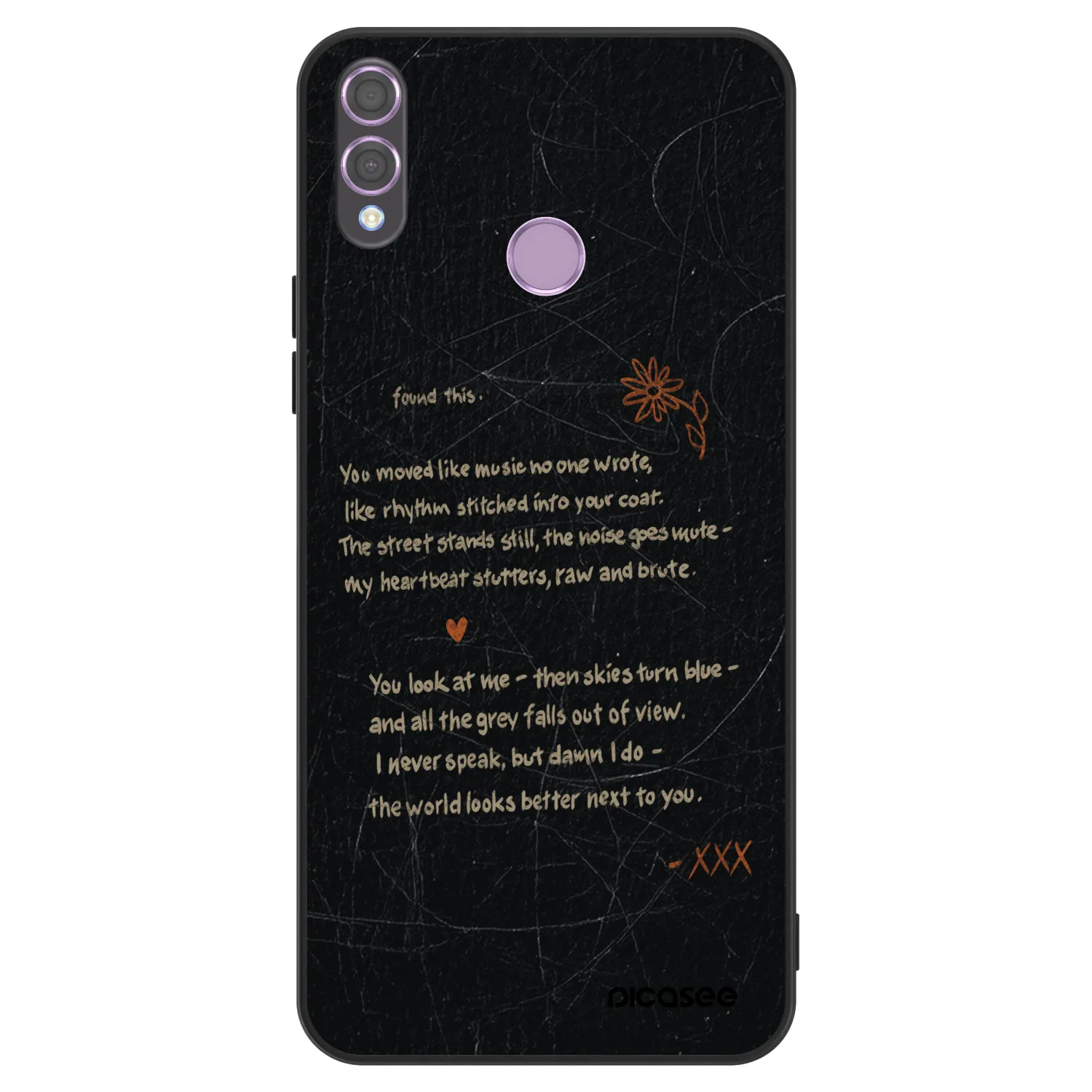 Picasee ULTIMATE CASE pentru Honor 8X - POET