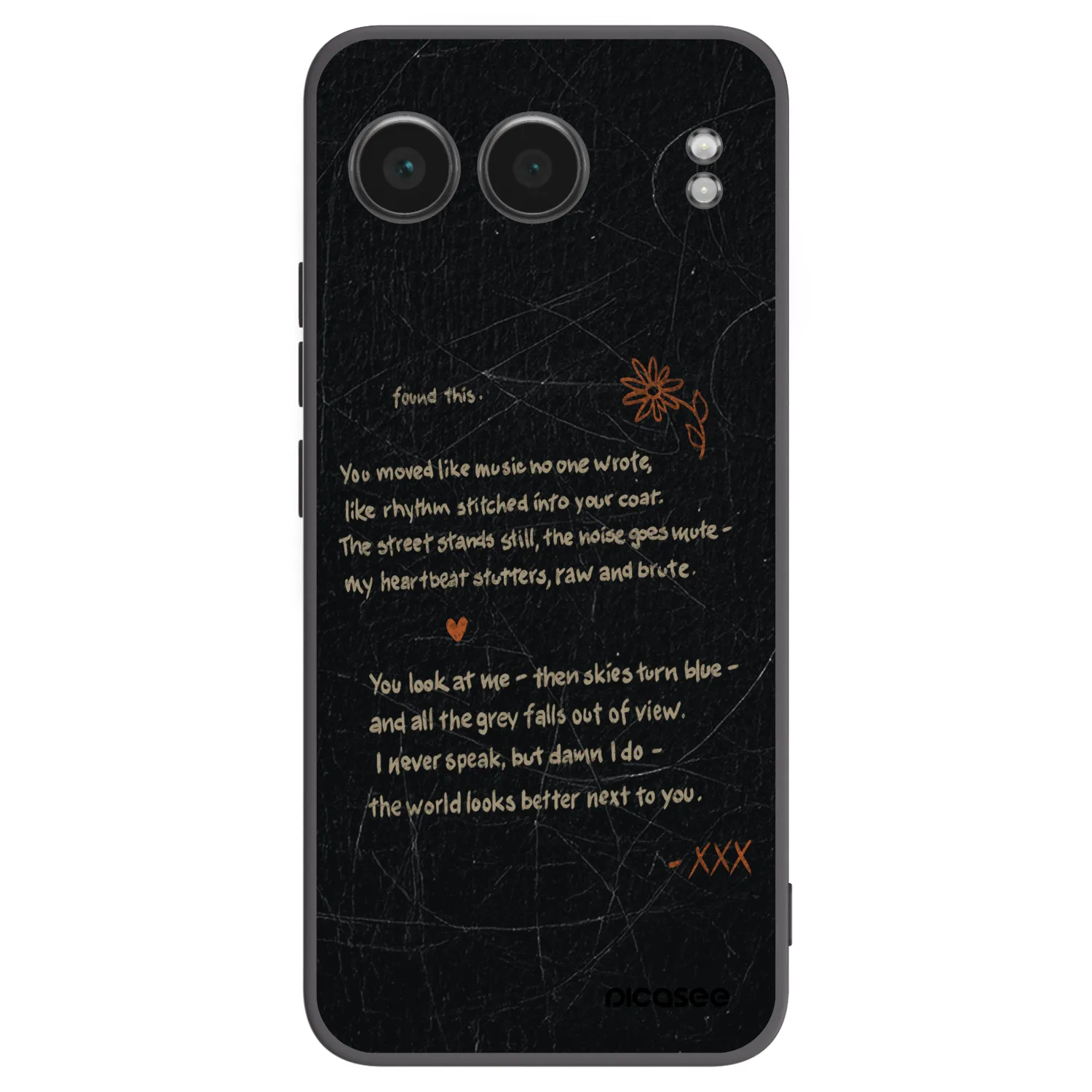 Picasee husă neagră din silicon pentru OnePlus Nord 4 - POET