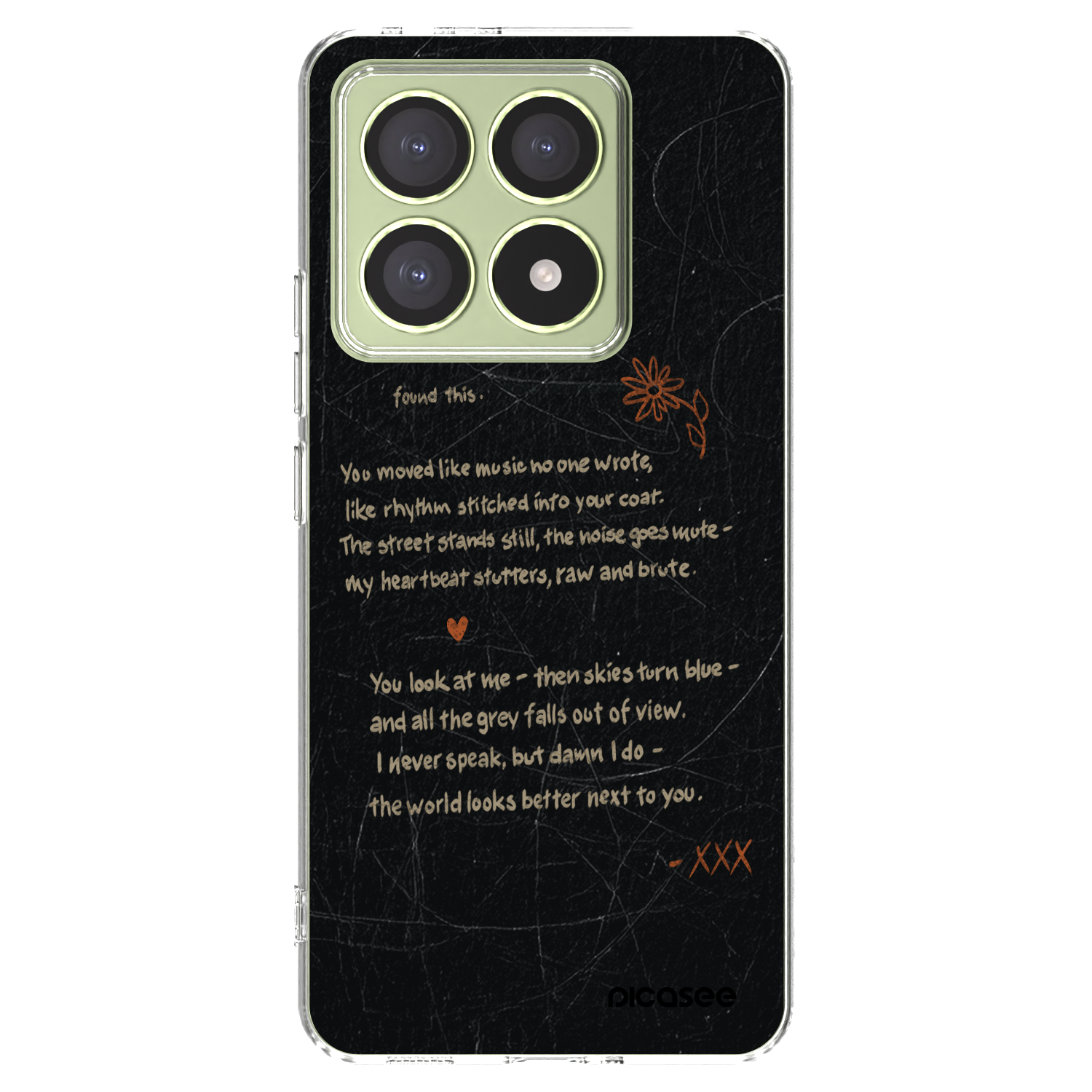 Picasee husă transparentă din silicon pentru Xiaomi 14T - POET