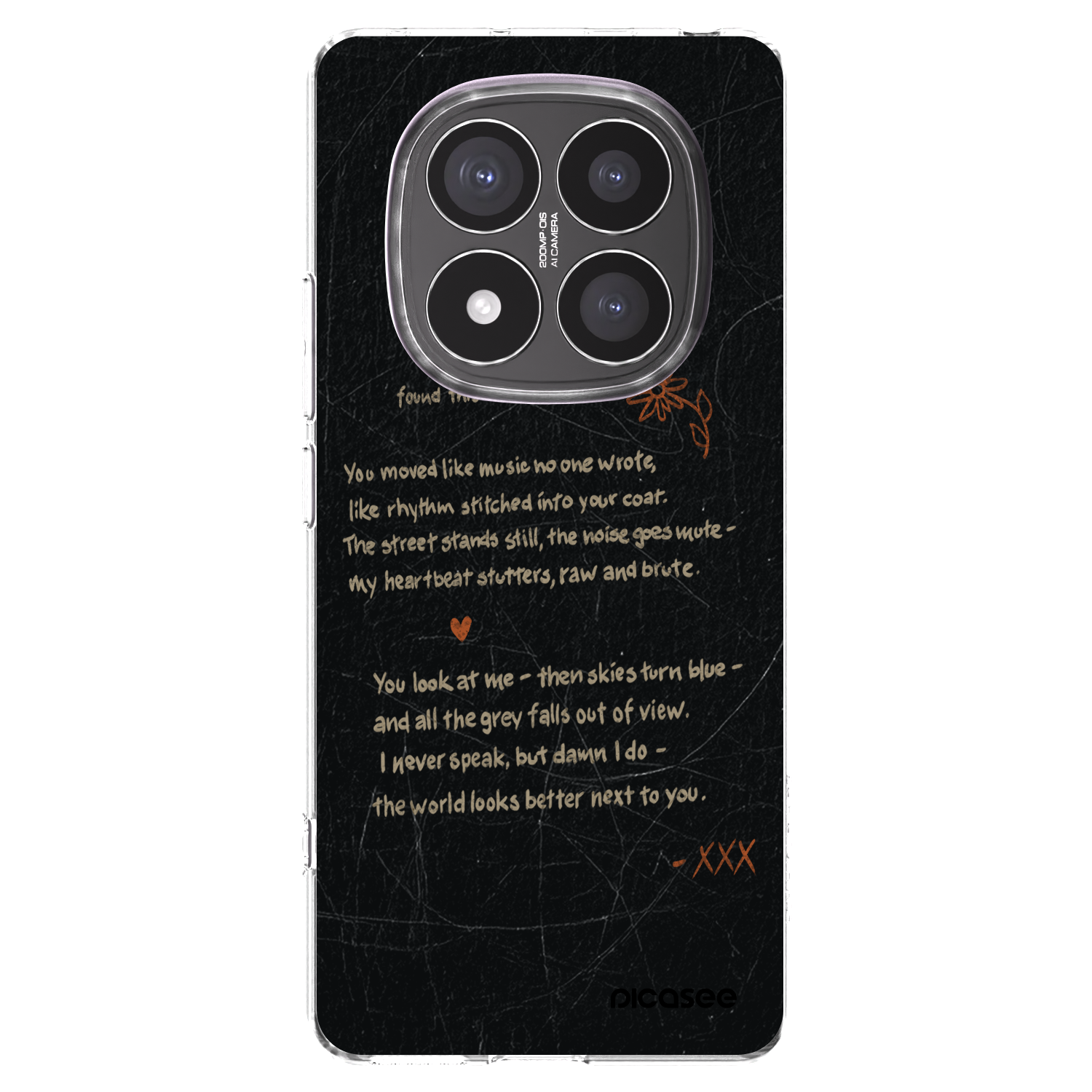 Picasee husă transparentă din silicon pentru Xiaomi Redmi Note 14 Pro+ 5G - POET