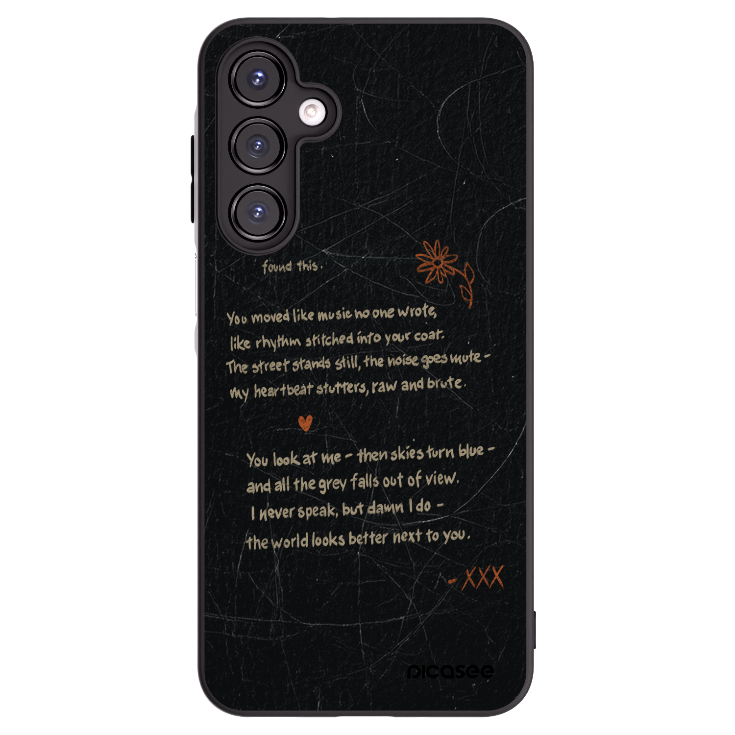 Picasee husă neagră din silicon pentru Samsung Galaxy A16 5G - POET