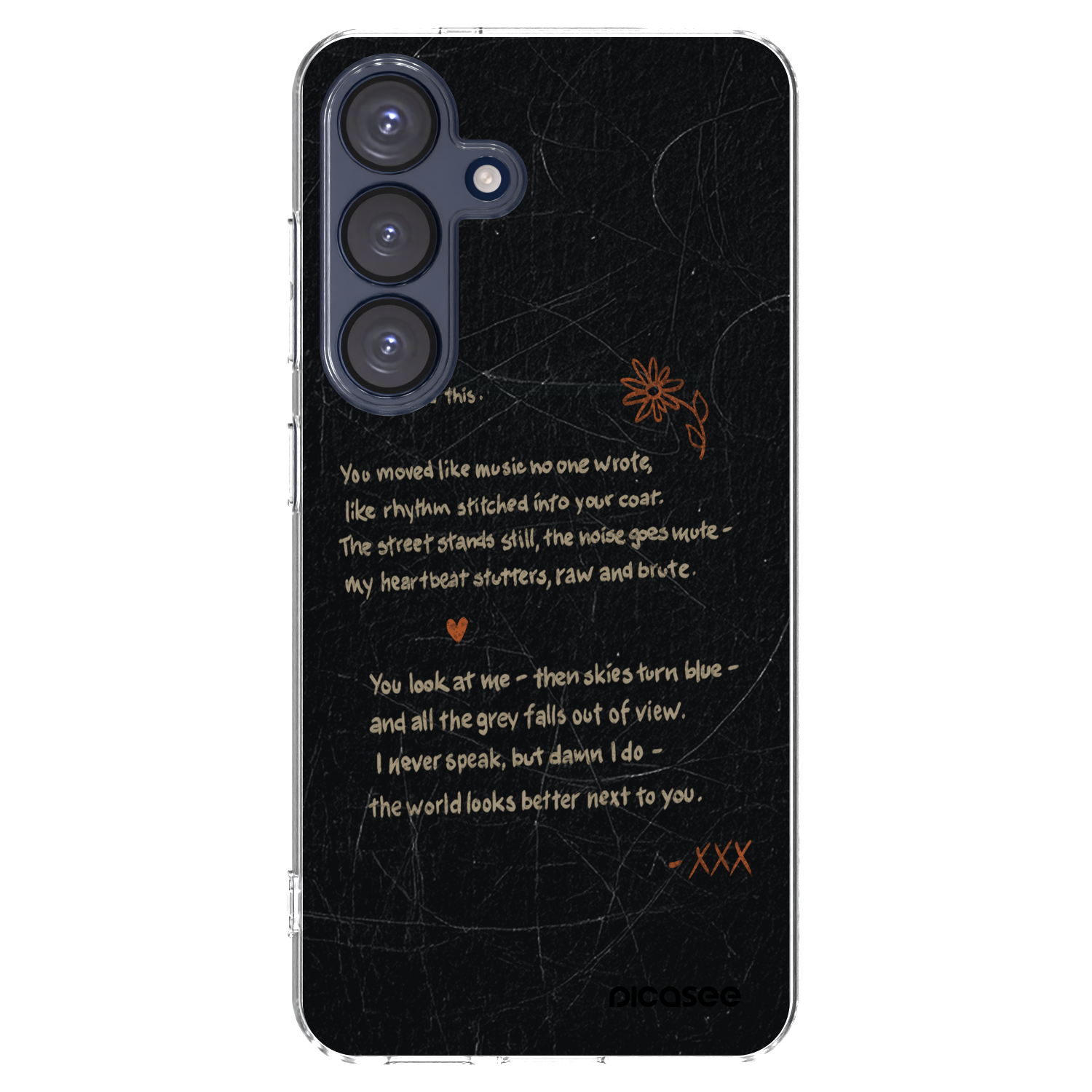 Picasee husă transparentă din silicon pentru Samsung Galaxy S25 5G - POET