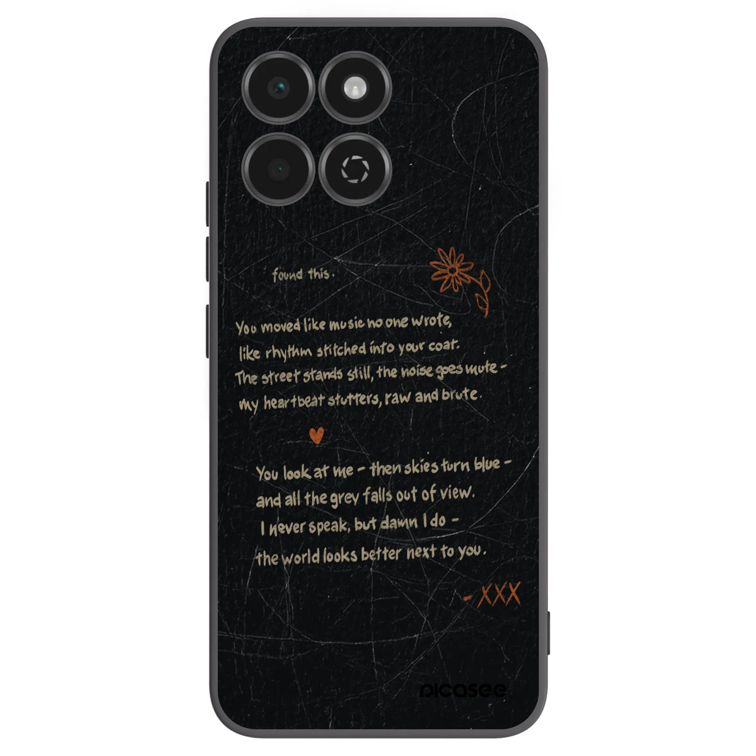 Picasee husă neagră din silicon pentru Honor 200 Smart 5G - POET