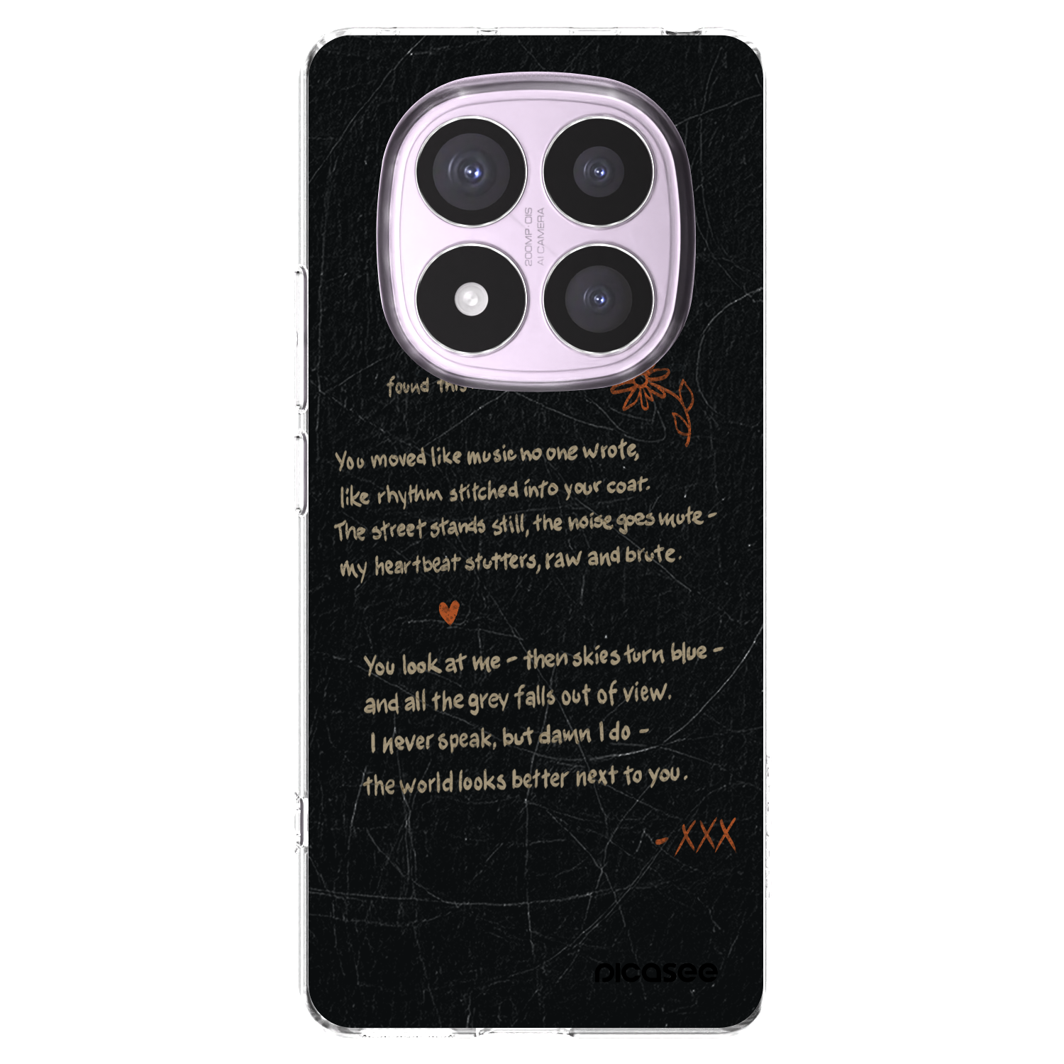 Picasee husă transparentă din silicon pentru Xiaomi Redmi Note 14 Pro 4G - POET