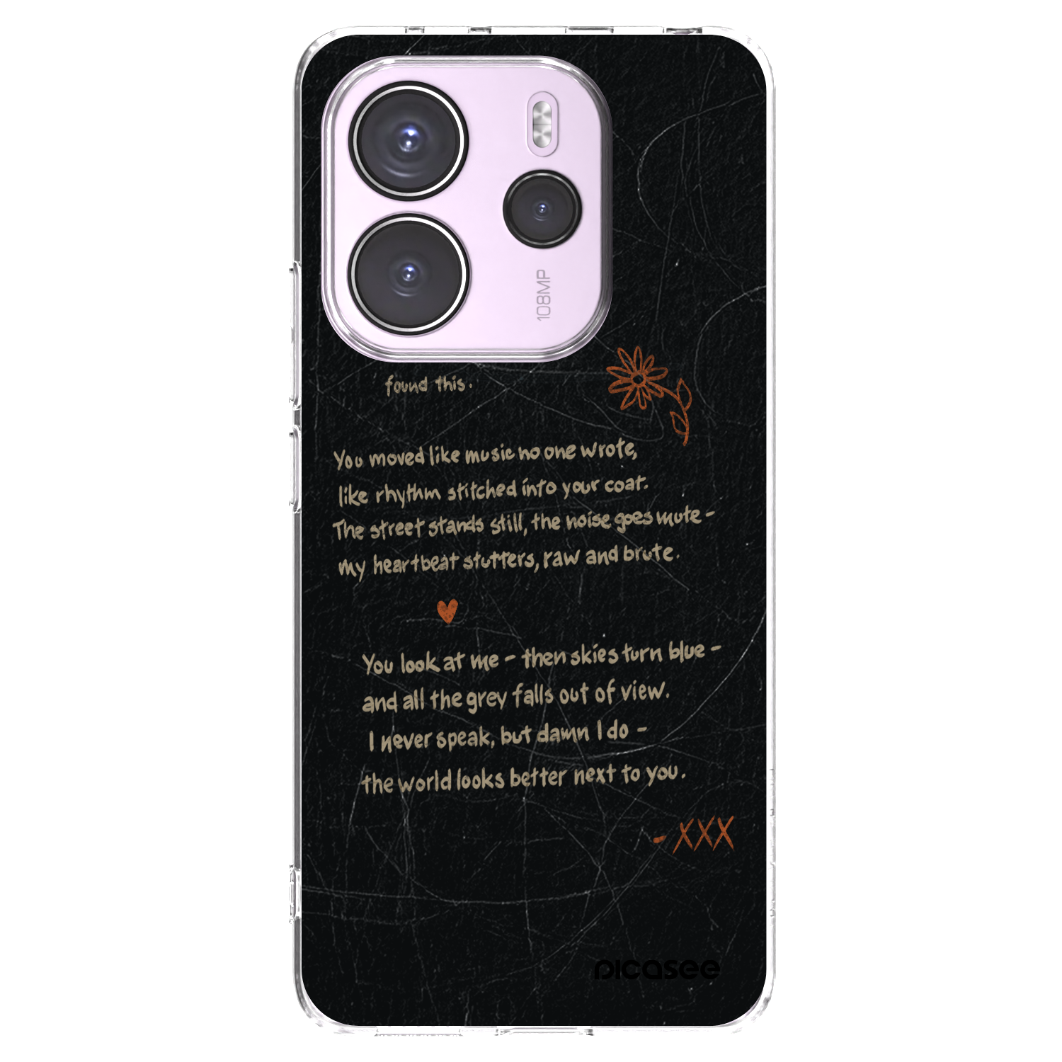 Picasee husă transparentă din silicon pentru Xiaomi Redmi Note 14 4G - POET