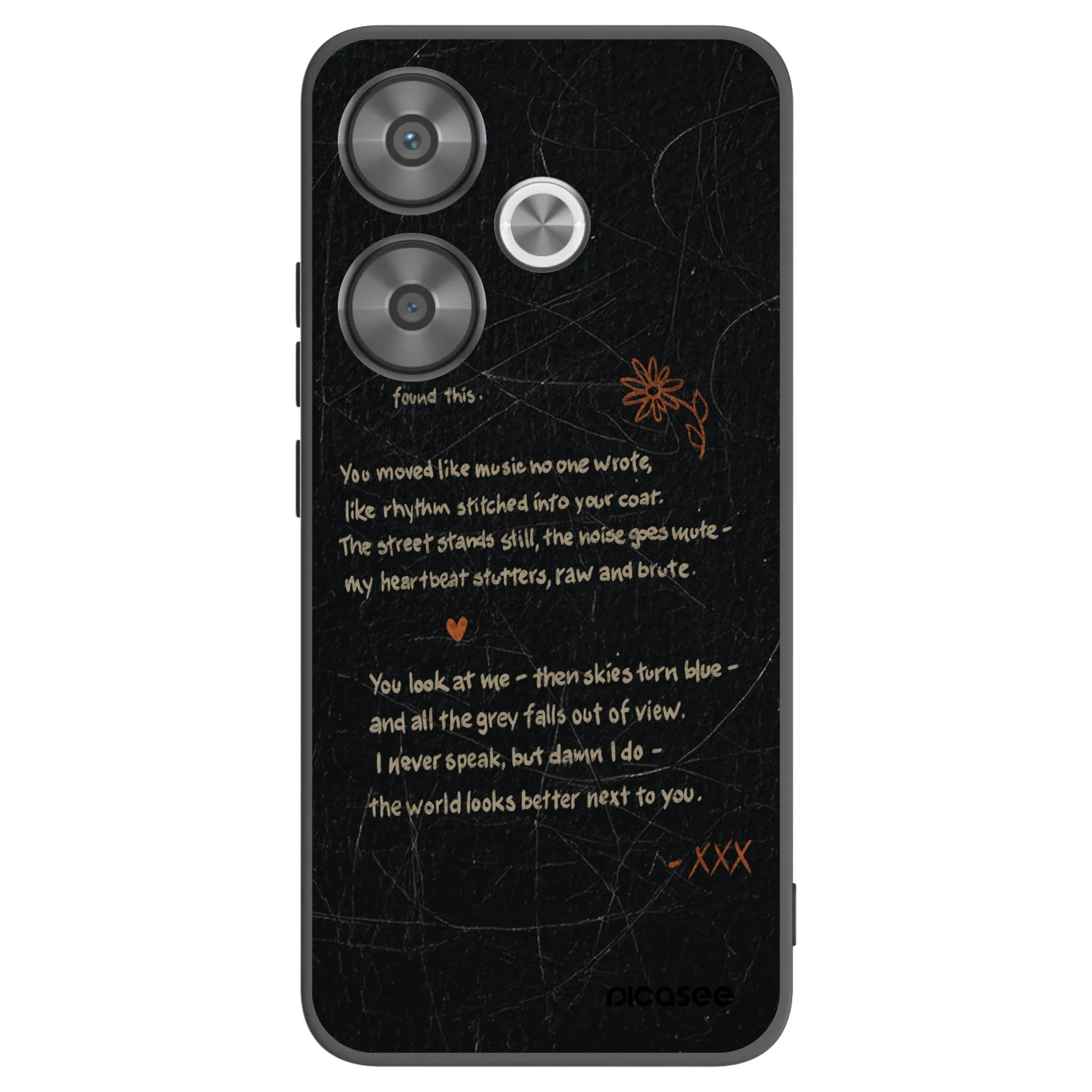 Picasee husă neagră din silicon pentru Xiaomi Poco F6 - POET