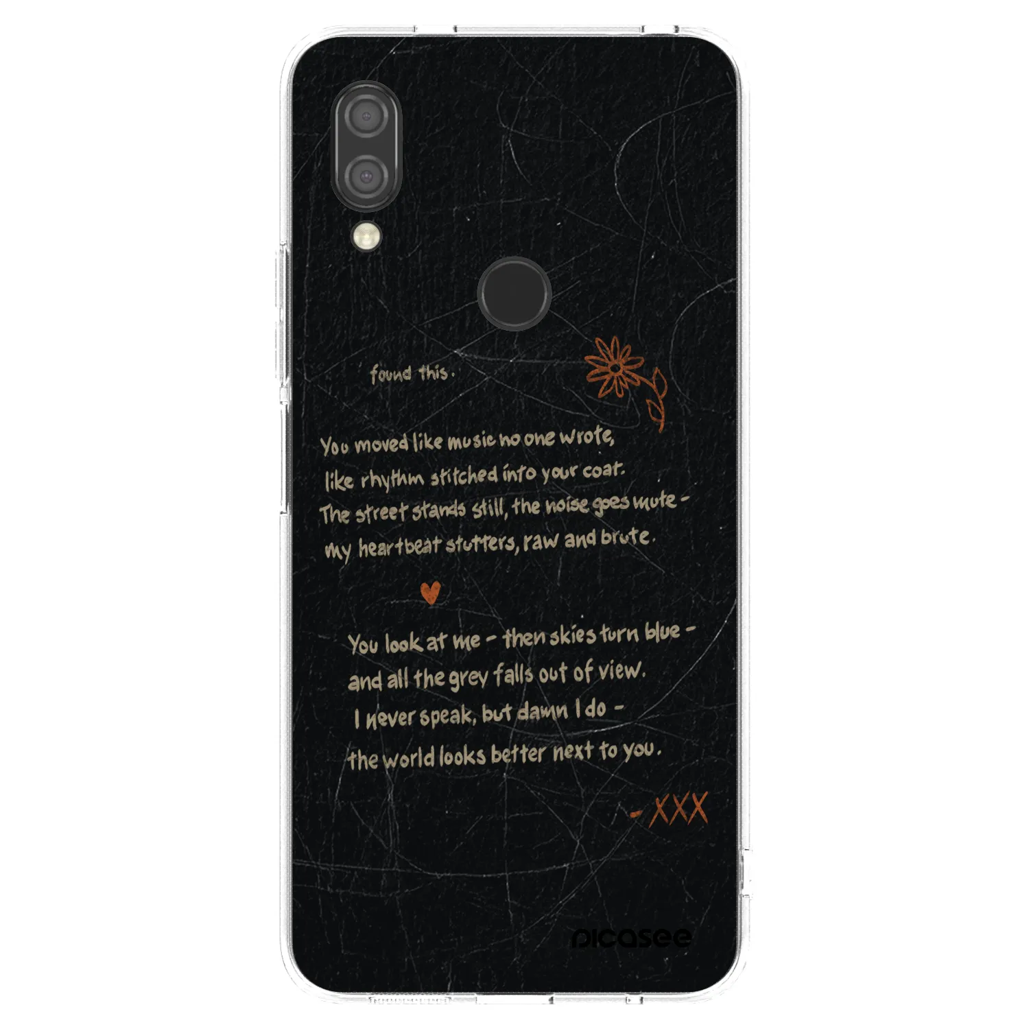 Picasee husă transparentă din silicon pentru Xiaomi Redmi 7 - POET