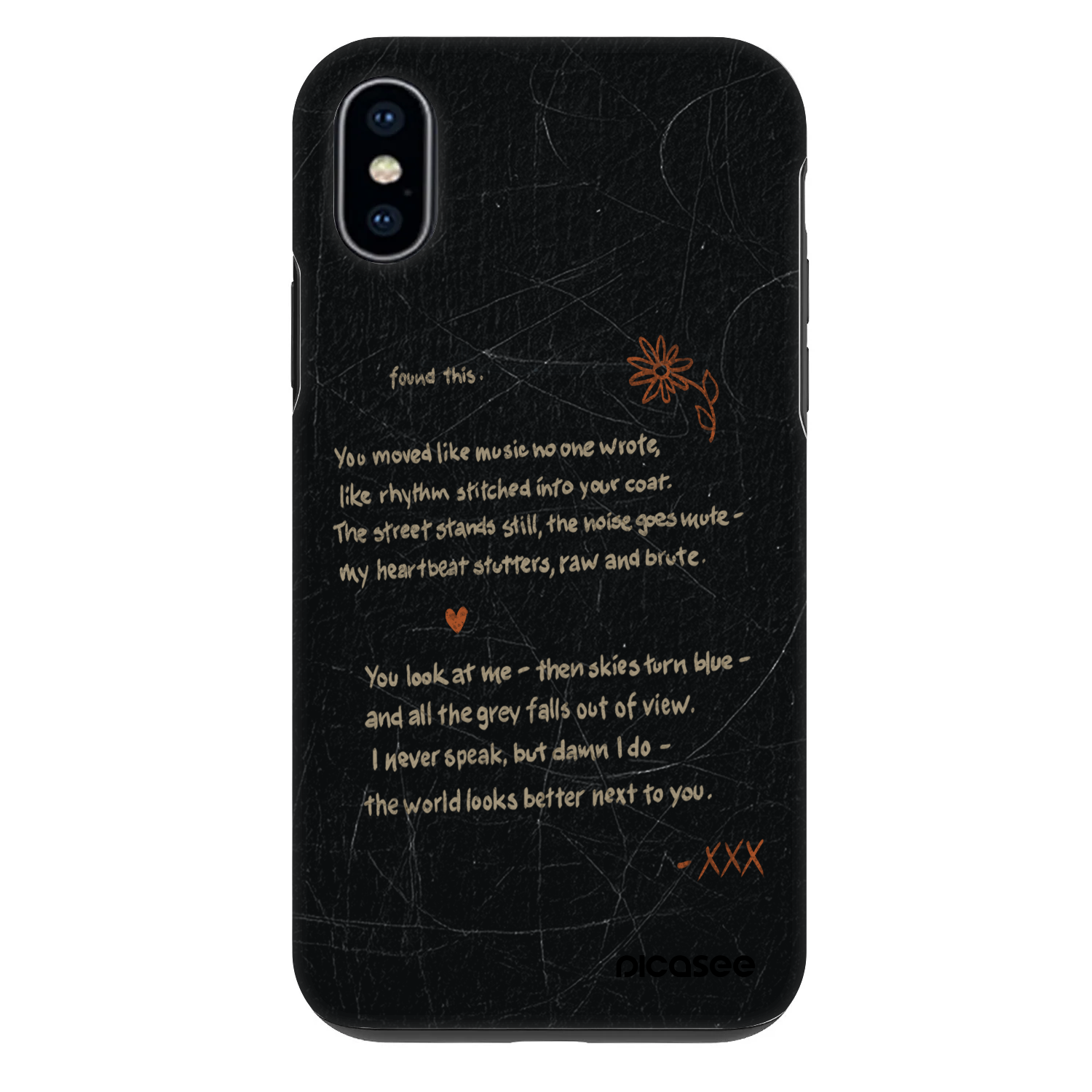 Picasee Fashion Case pentru Apple iPhone X/XS - POET