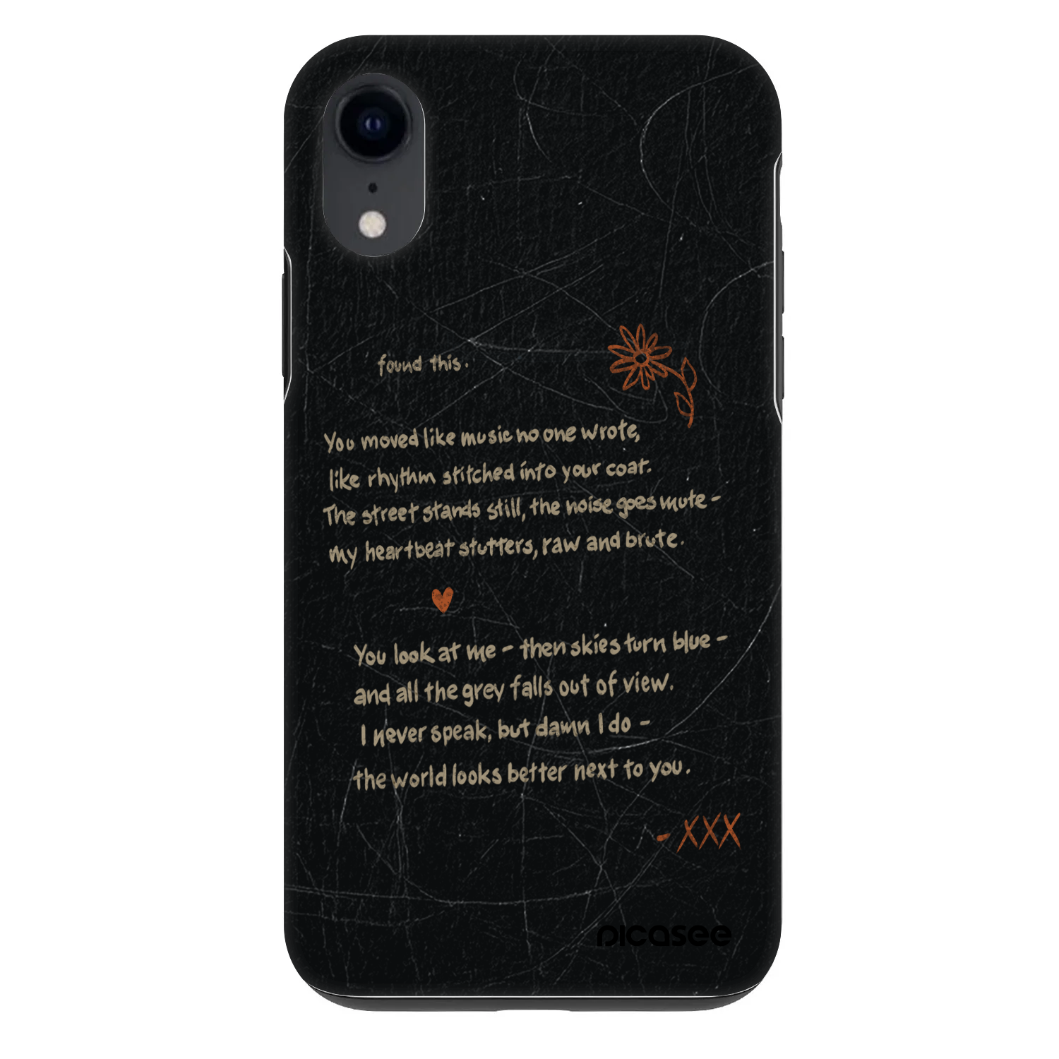 Picasee Fashion Case pentru Apple iPhone XR - POET
