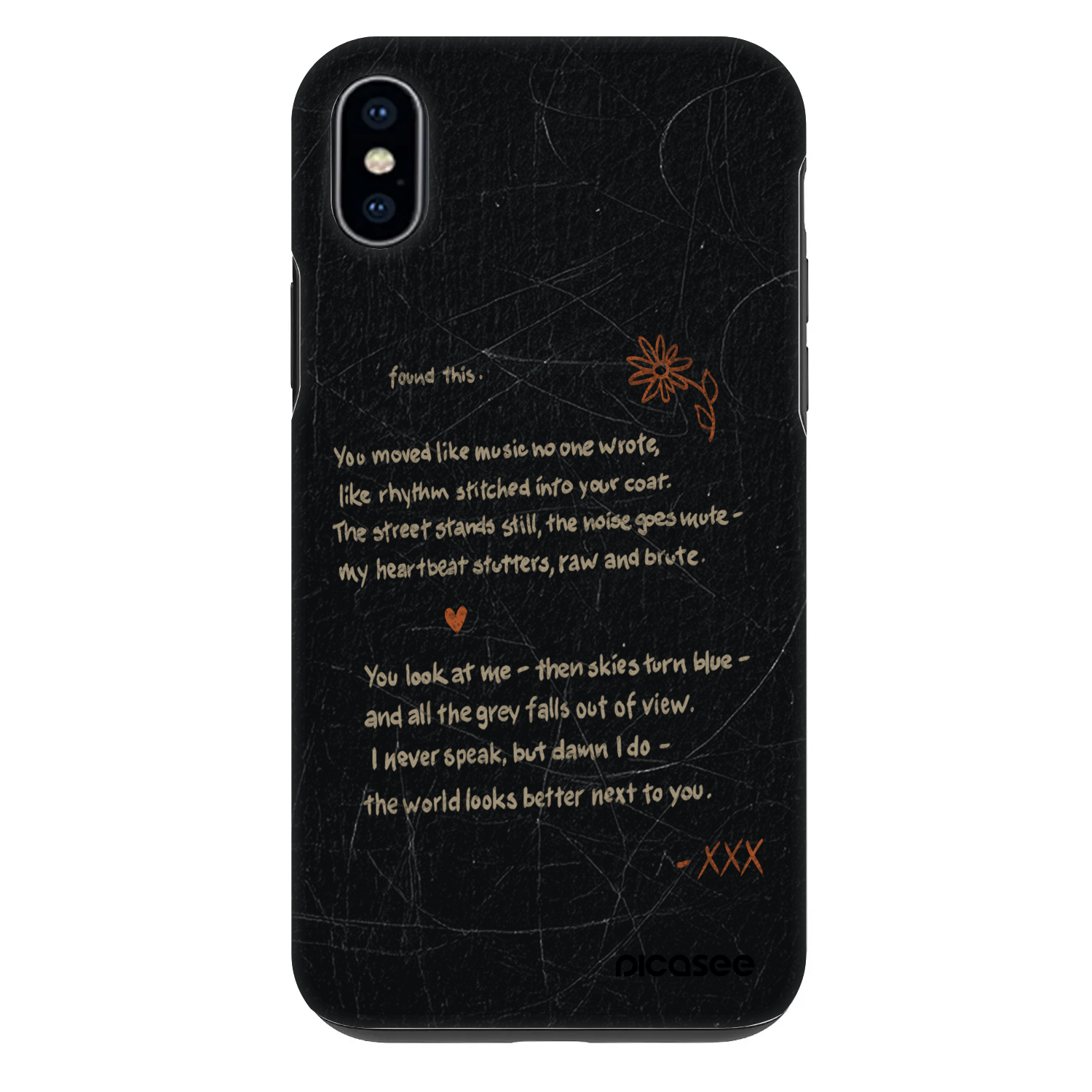 Picasee Fashion Case pentru Apple iPhone XS Max - POET