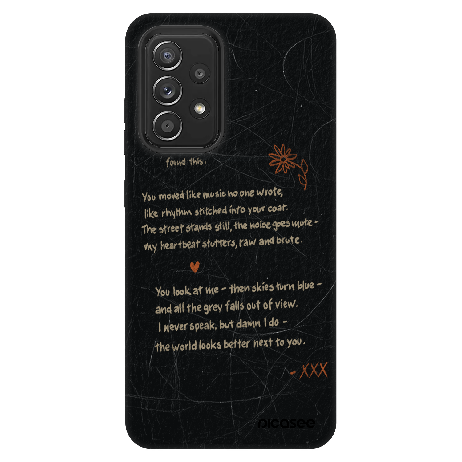 Picasee Fashion Case pentru Samsung Galaxy A52 5G A525F - POET