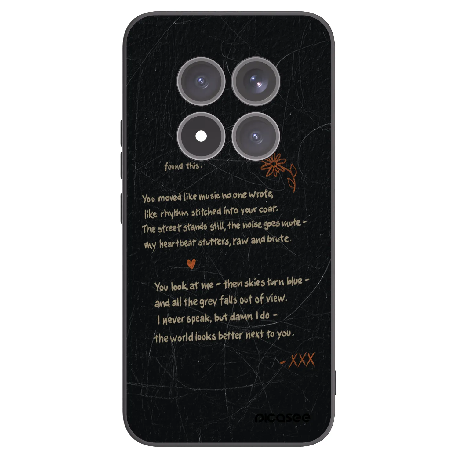 Picasee husă neagră din silicon pentru Xiaomi Redmi Note 15 Pro+ - POET