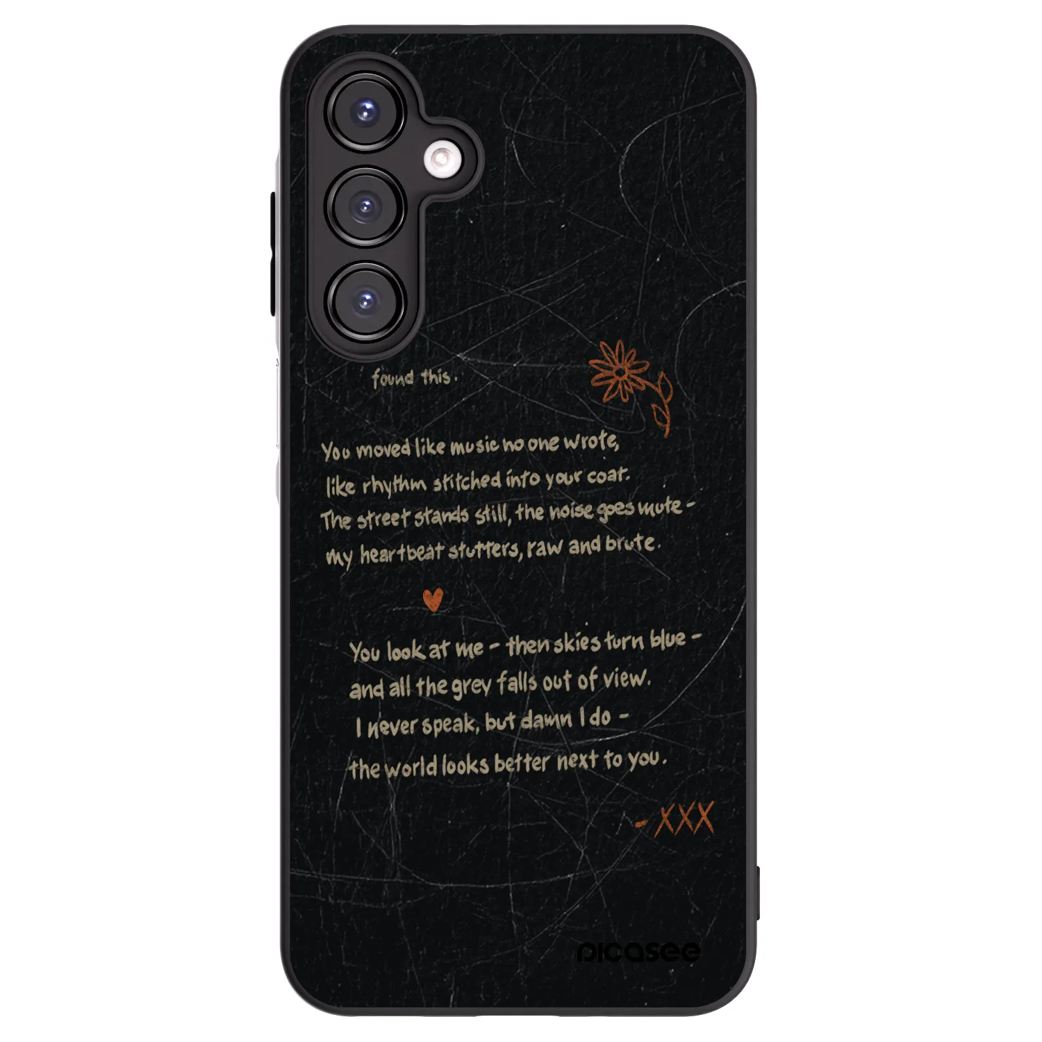 Picasee husă neagră din silicon pentru Samsung Galaxy A16 4G - POET