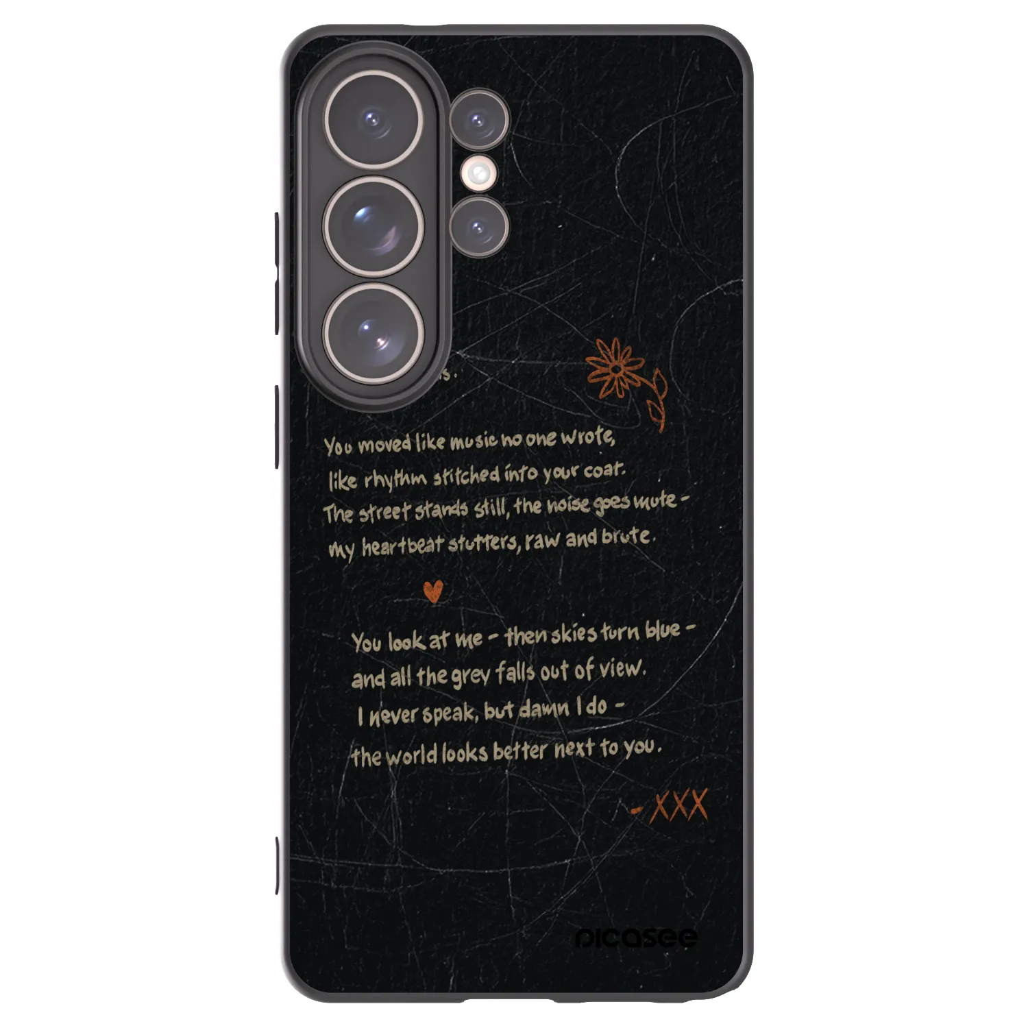 Picasee husă neagră din silicon pentru Samsung Galaxy S26 Ultra - POET