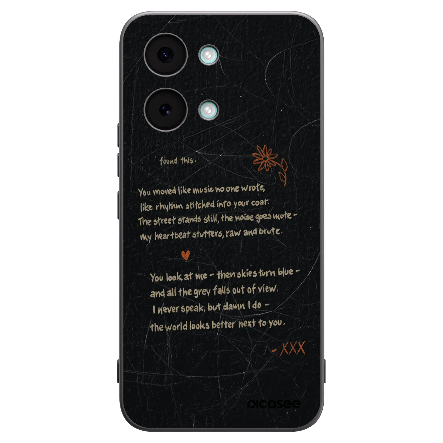 Picasee husă neagră din silicon pentru Xiaomi Poco X8 Pro Max - POET