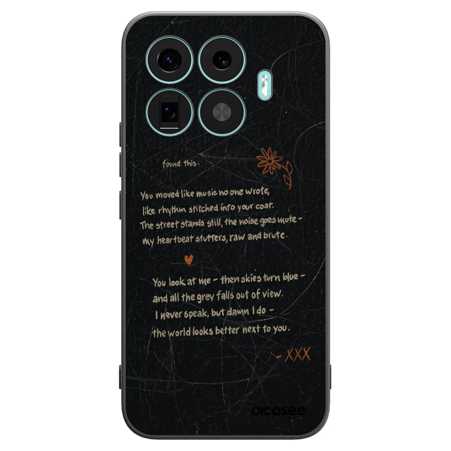 Picasee husă neagră din silicon pentru Xiaomi 17T Pro - POET