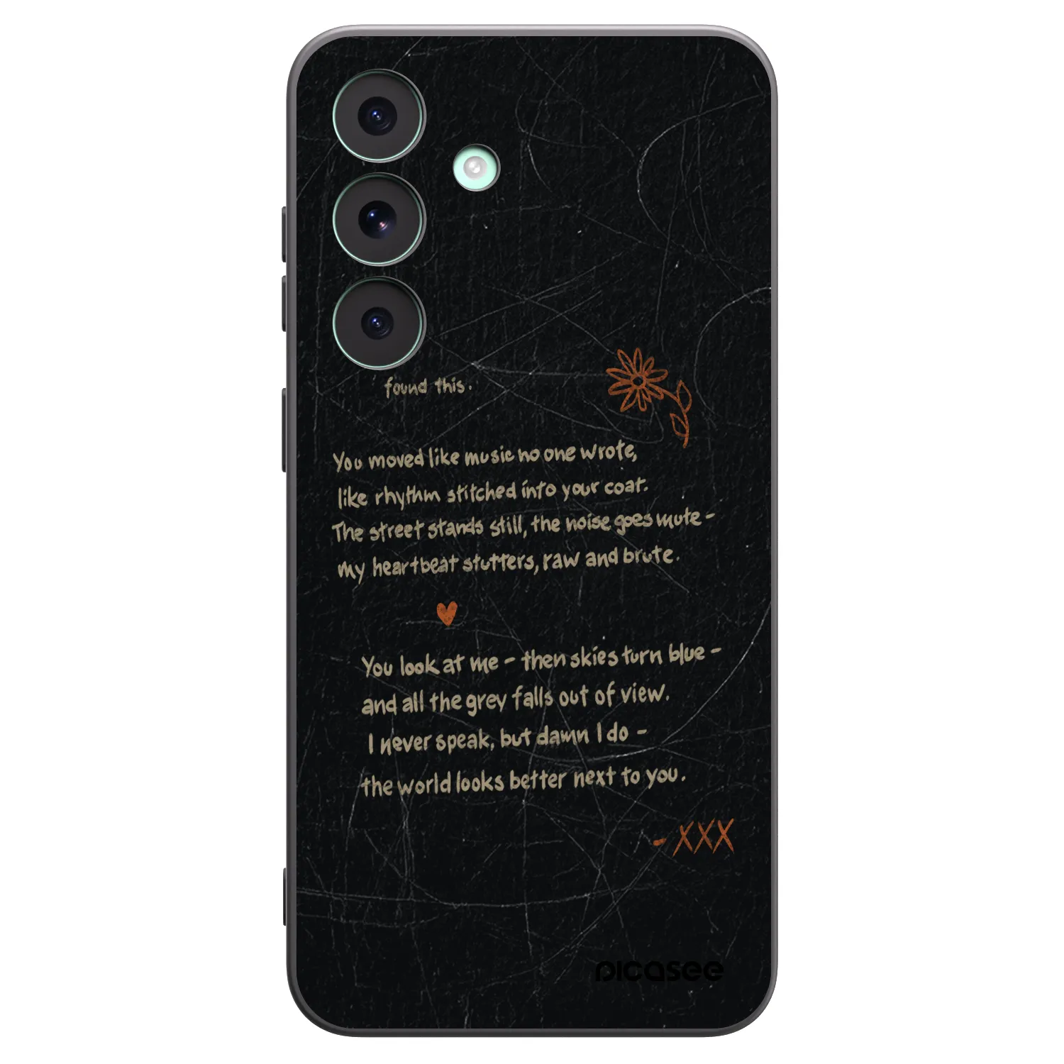 Picasee husă neagră din silicon pentru Samsung Galaxy S26 FE - POET
