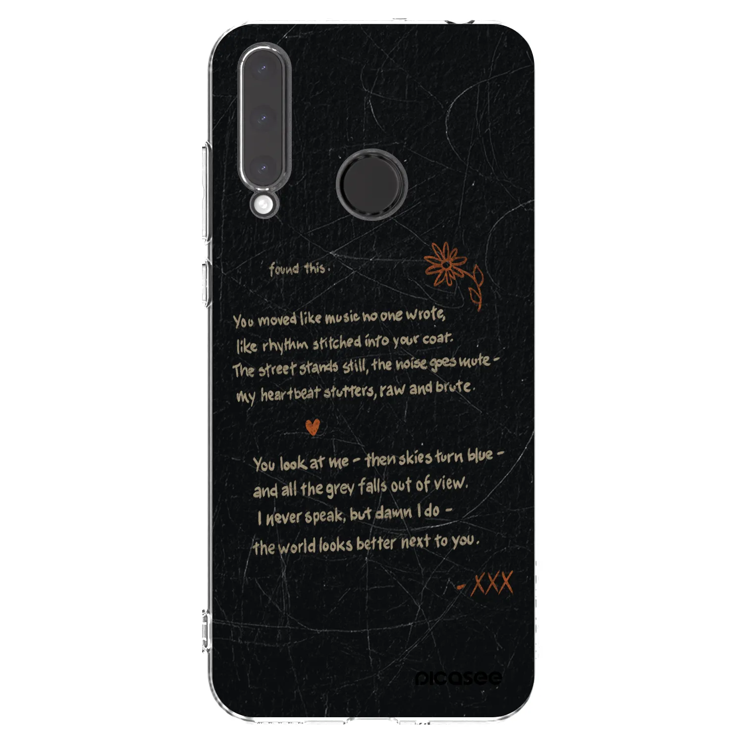 Picasee husă transparentă din silicon pentru Honor 20 Lite - POET