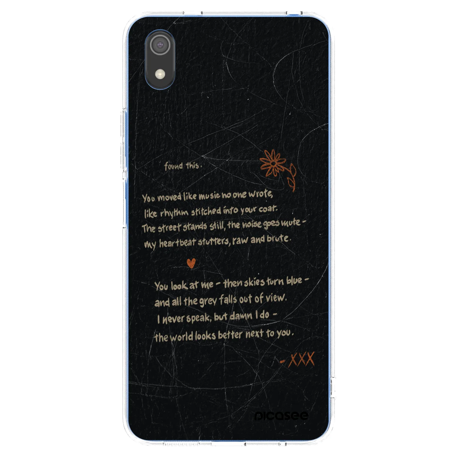 Picasee husă transparentă din silicon pentru Xiaomi Redmi 7A - POET