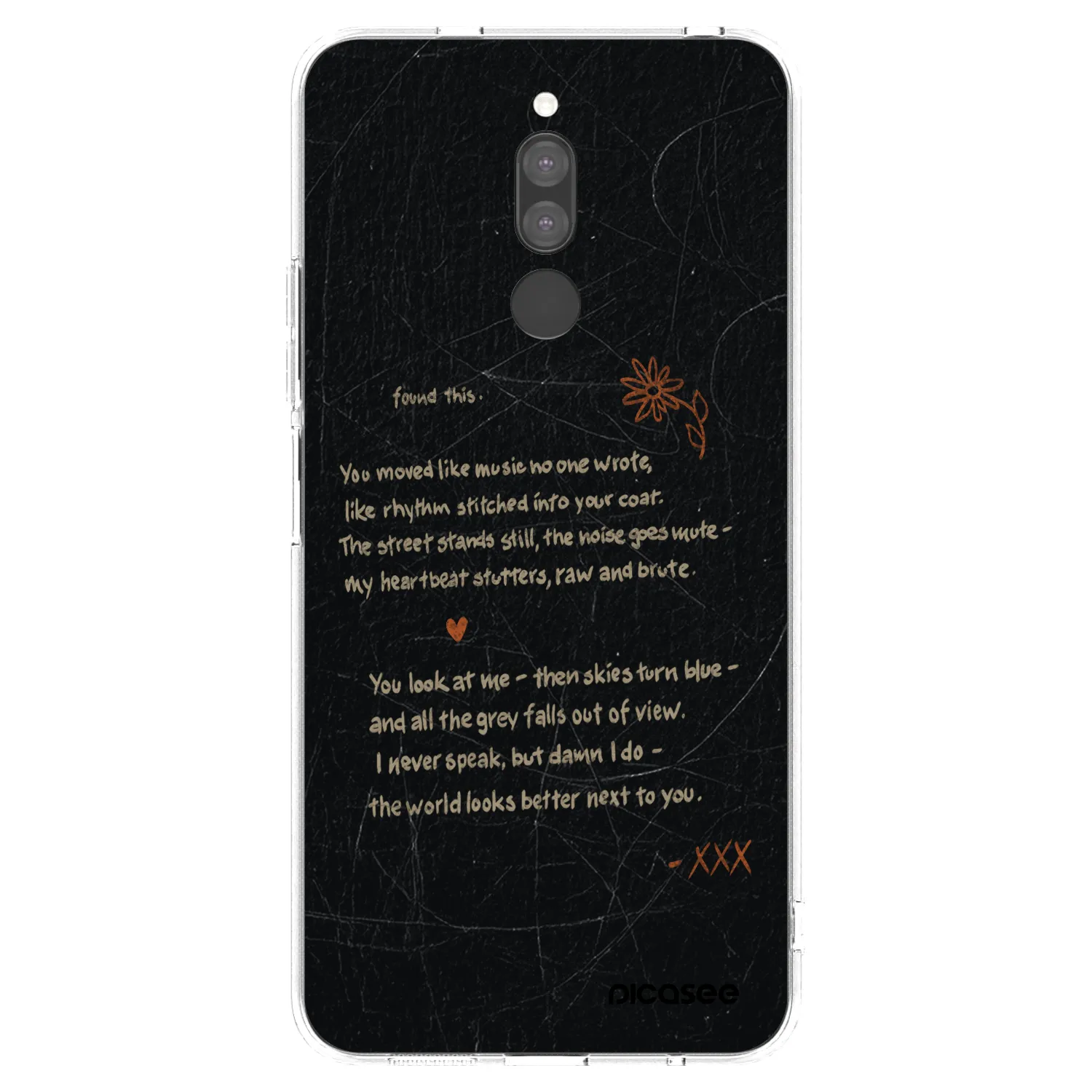 Picasee husă transparentă din silicon pentru Xiaomi Redmi 8 - POET