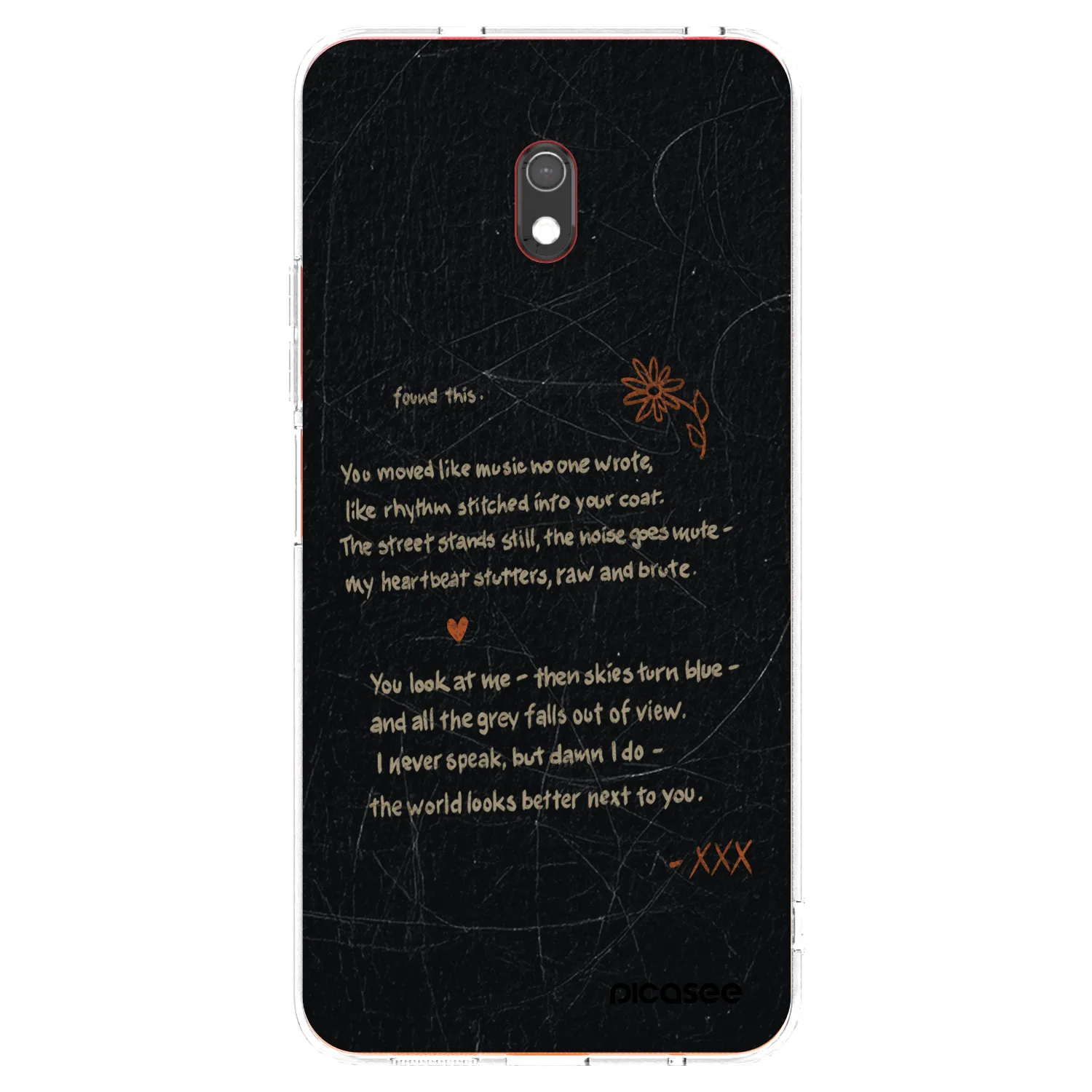 Picasee husă transparentă din silicon pentru Xiaomi Redmi 8A - POET