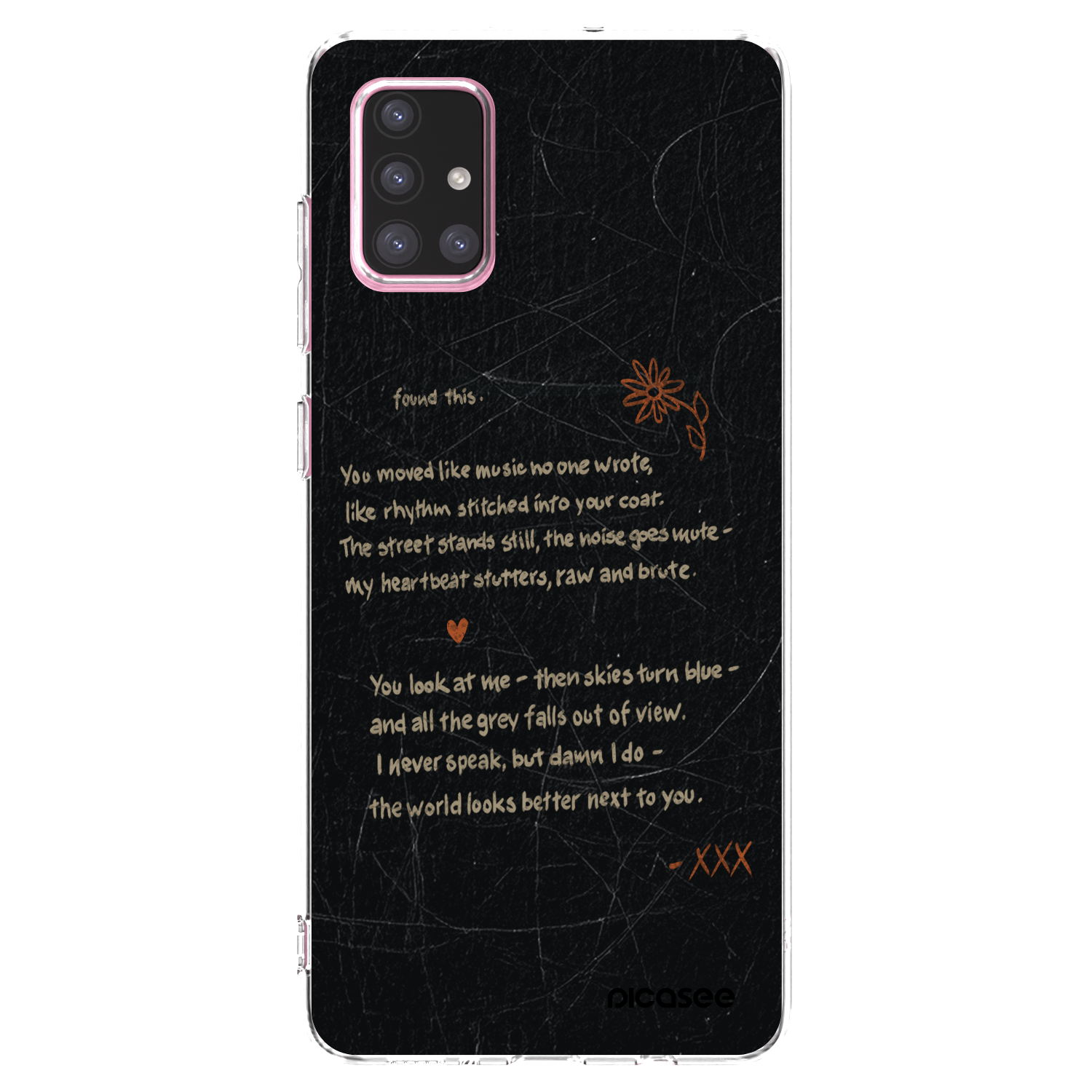 Picasee husă transparentă din silicon pentru Samsung Galaxy A71 A715F - POET