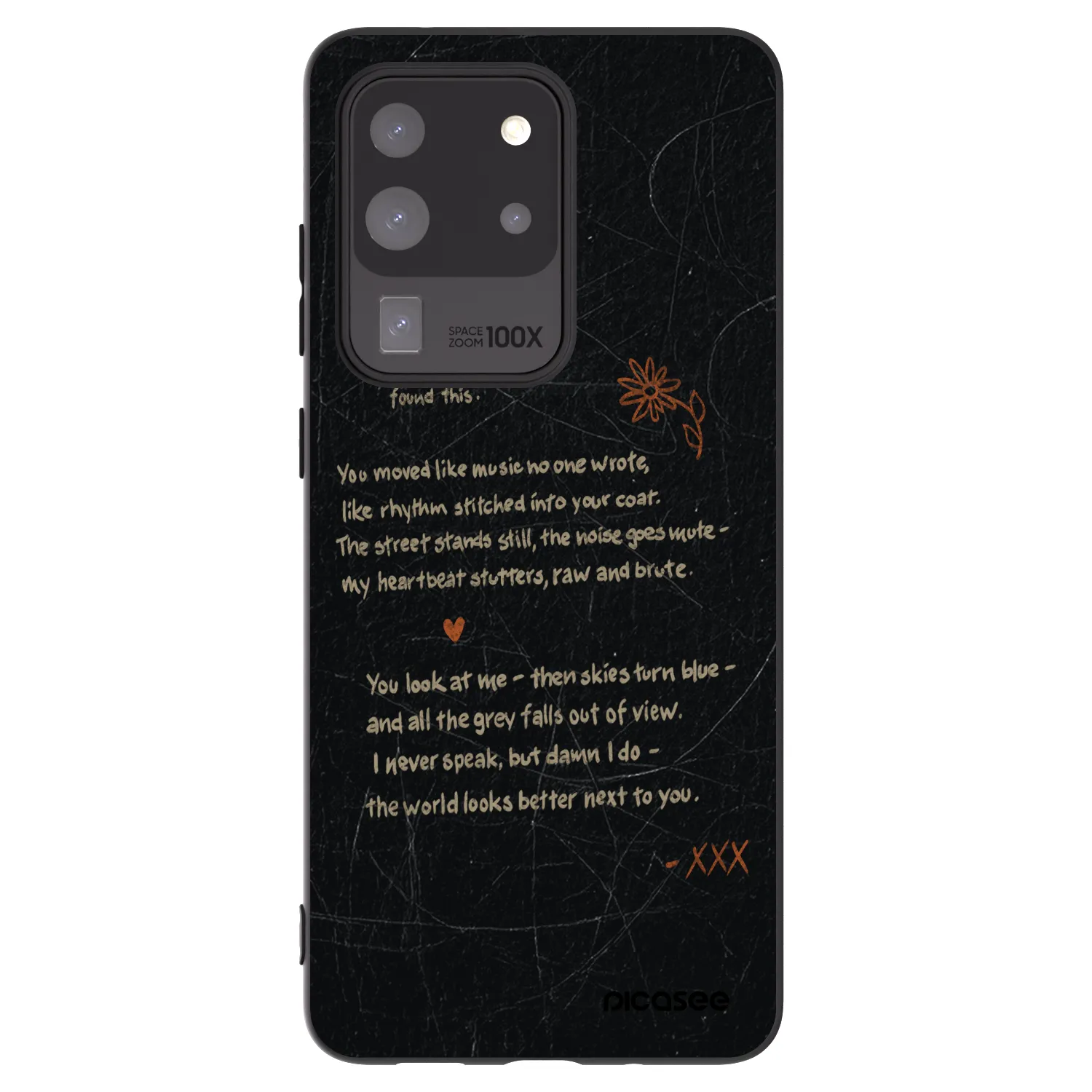 Picasee husă neagră din silicon pentru Samsung Galaxy S20 Ultra 5G G988F - POET