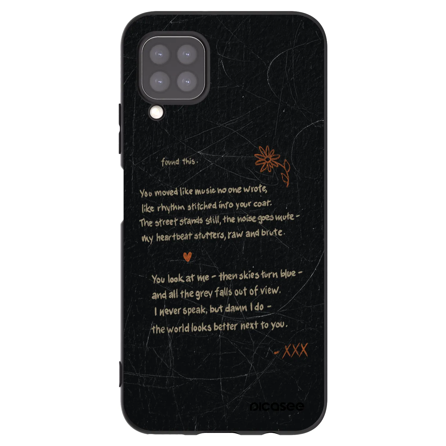 Picasee husă neagră din silicon pentru Huawei P40 Lite - POET