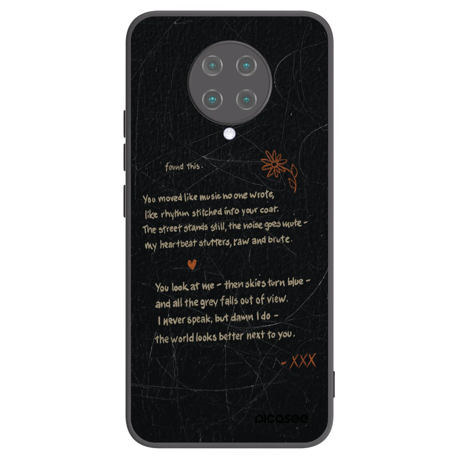 Picasee husă neagră din silicon pentru Xiaomi Poco F2 Pro - POET