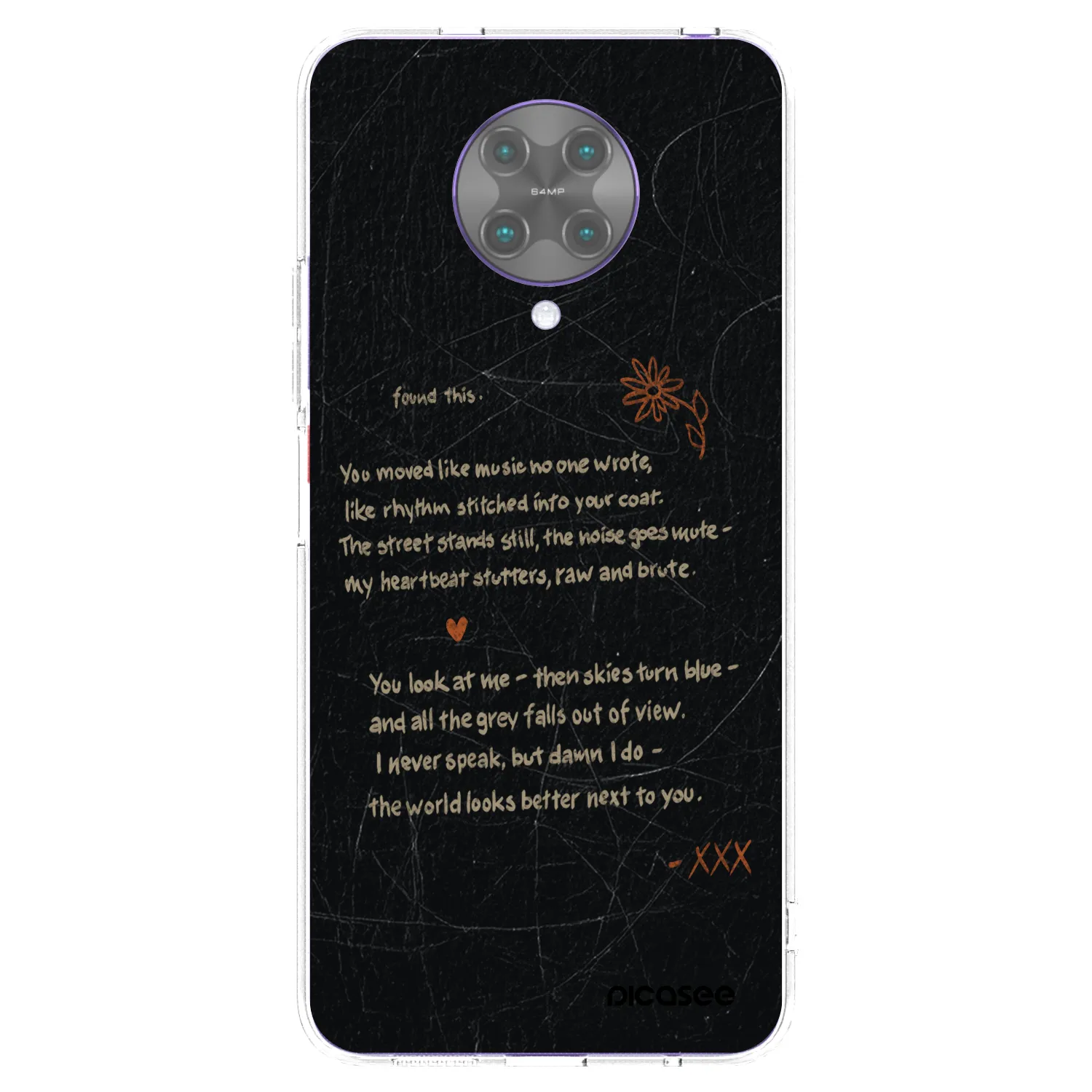 Picasee husă transparentă din silicon pentru Xiaomi Poco F2 Pro - POET