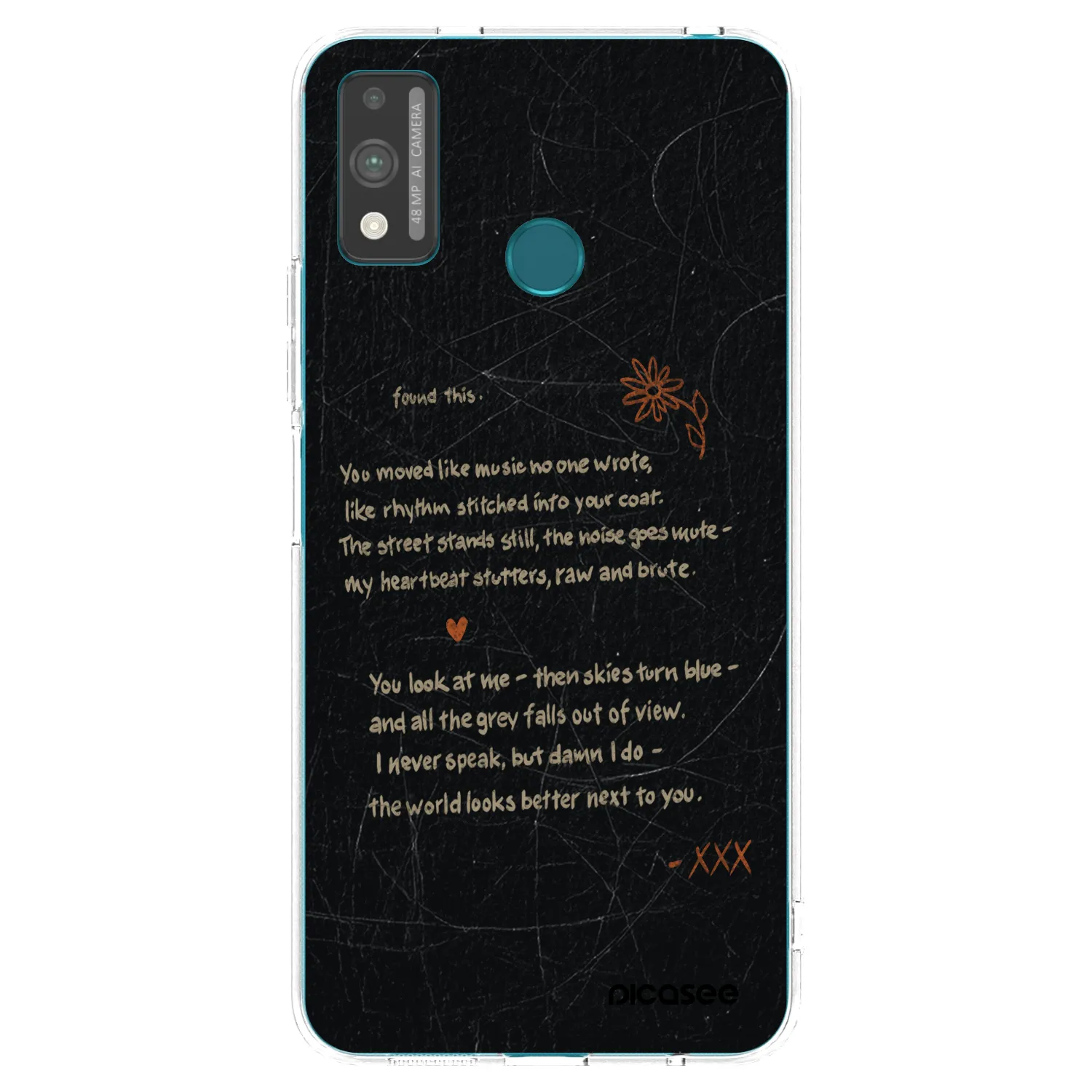 Picasee husă transparentă din silicon pentru Honor 9X Lite - POET