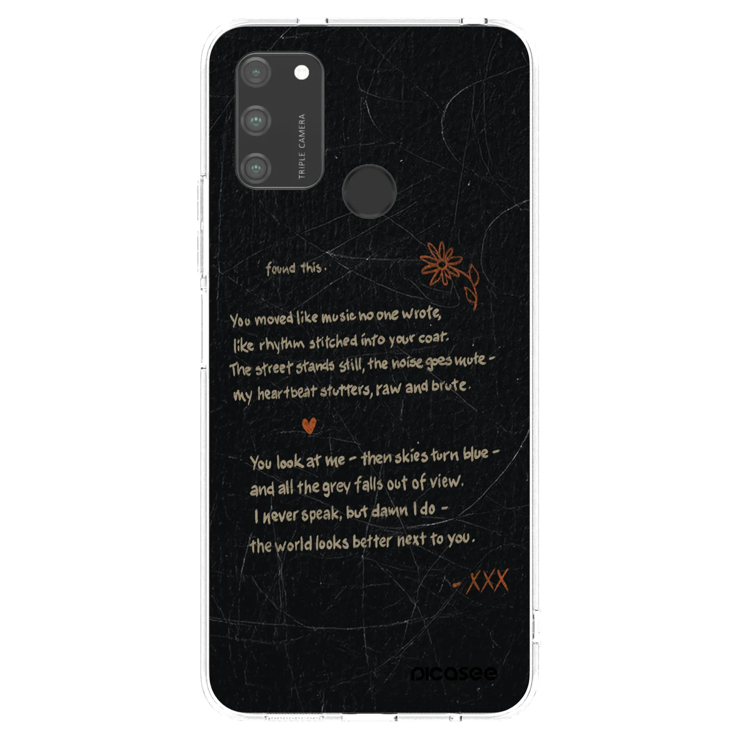 Picasee husă transparentă din silicon pentru Honor 9A - POET