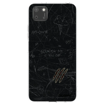 Picasee husă transparentă din silicon pentru Huawei Y5P - SCRATCH