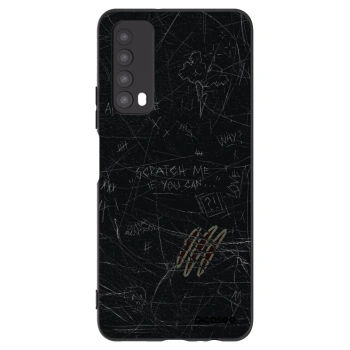Picasee husă neagră din silicon pentru Huawei P Smart 2021 - SCRATCH