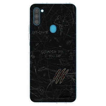 Picasee husă transparentă din silicon pentru Samsung Galaxy M11 - SCRATCH